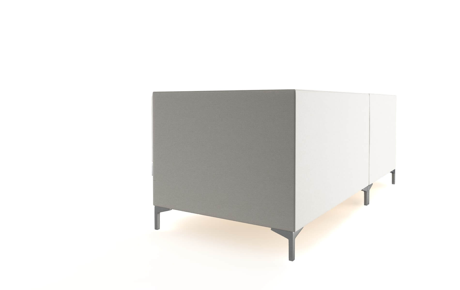 Gosford Redondo Pearl Sectional metal legs 4