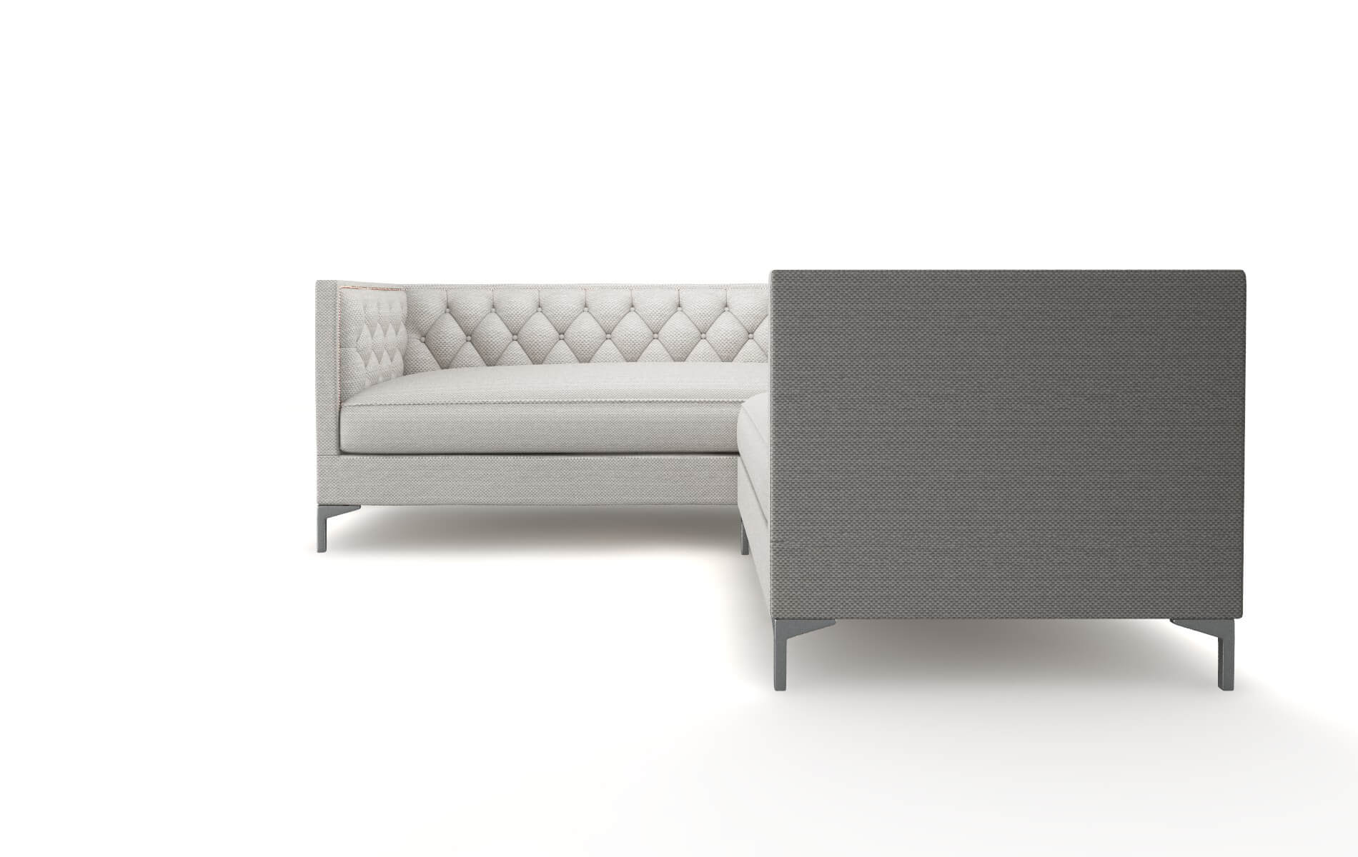 Gosford Redondo Stone Sectional metal legs 5