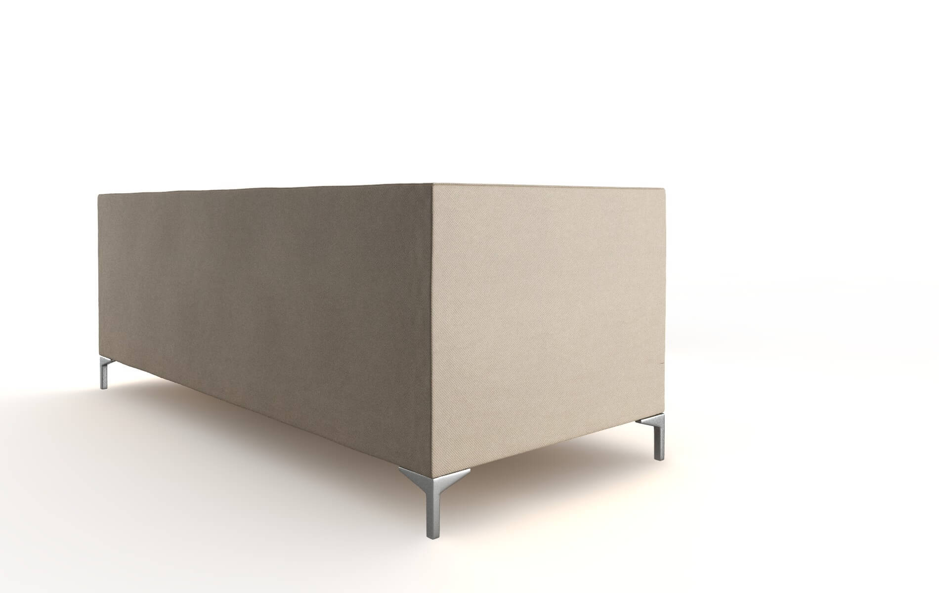 Gosford Rocket Cappuccino Sectional metal legs 3