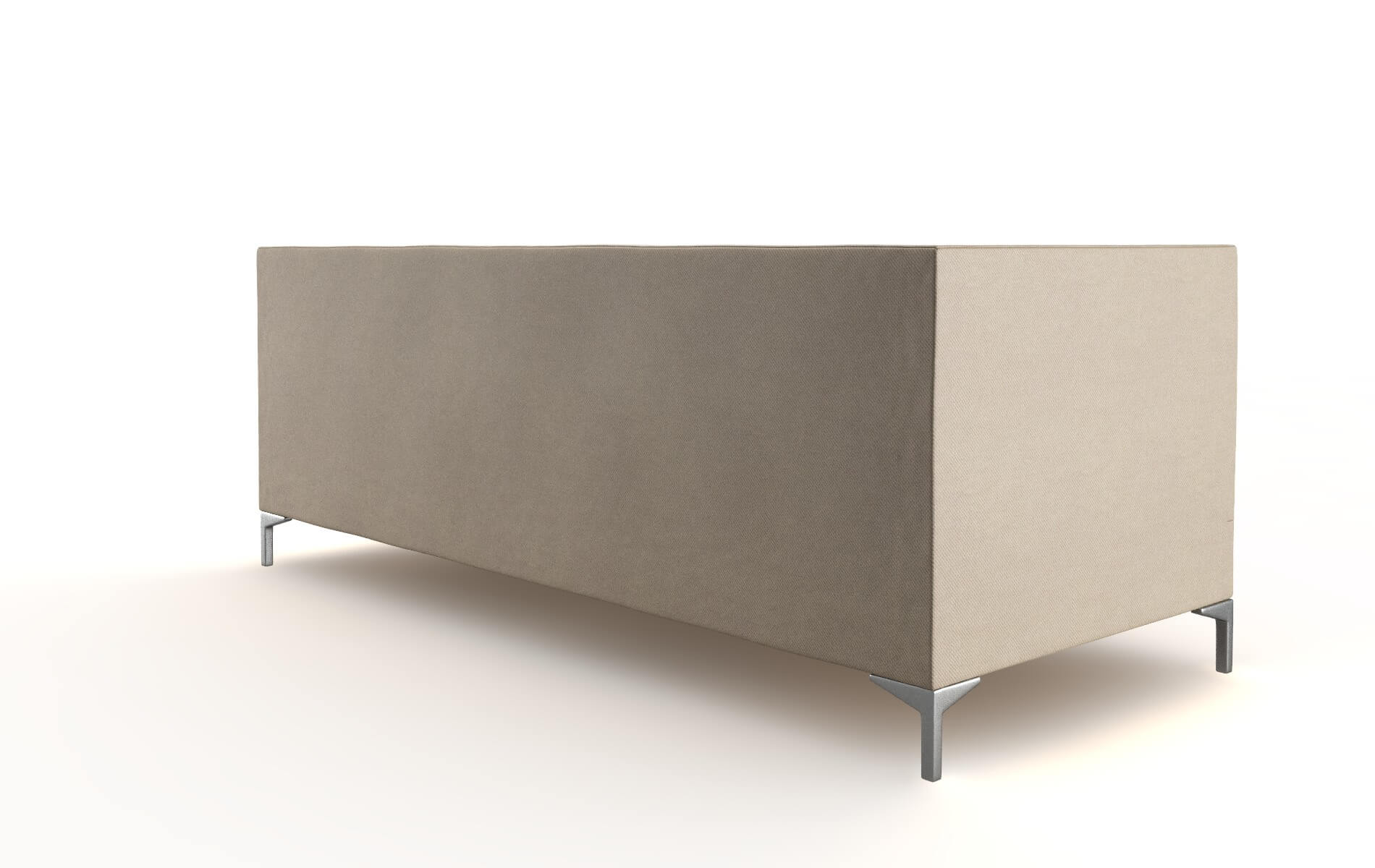 Gosford Rocket Cappuccino Sofa metal legs 5