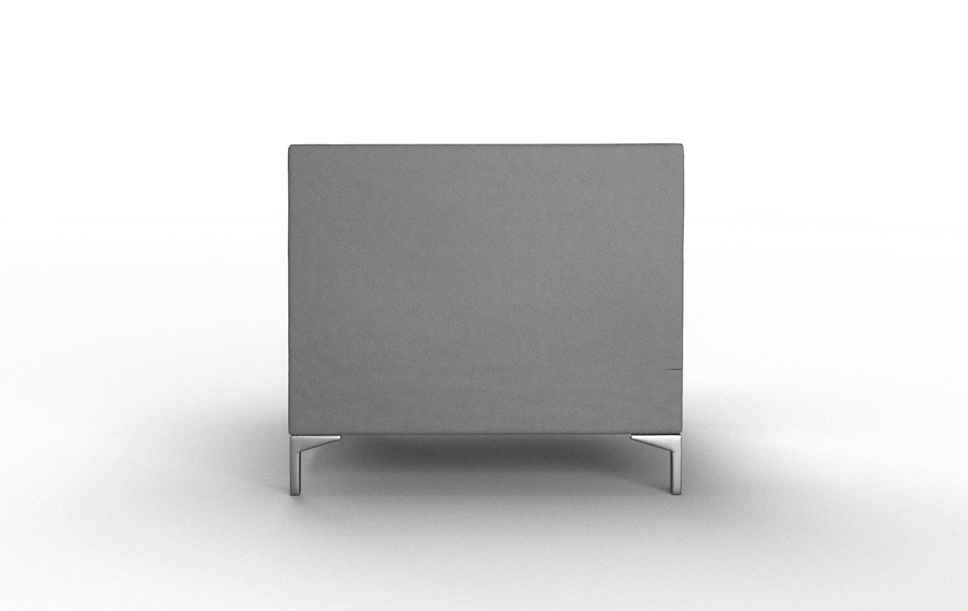 Gosford Rocket Charcoal Chair metal legs 3