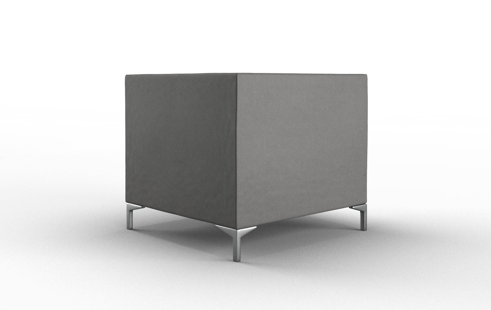 Gosford Rocket Charcoal Chair metal legs 5