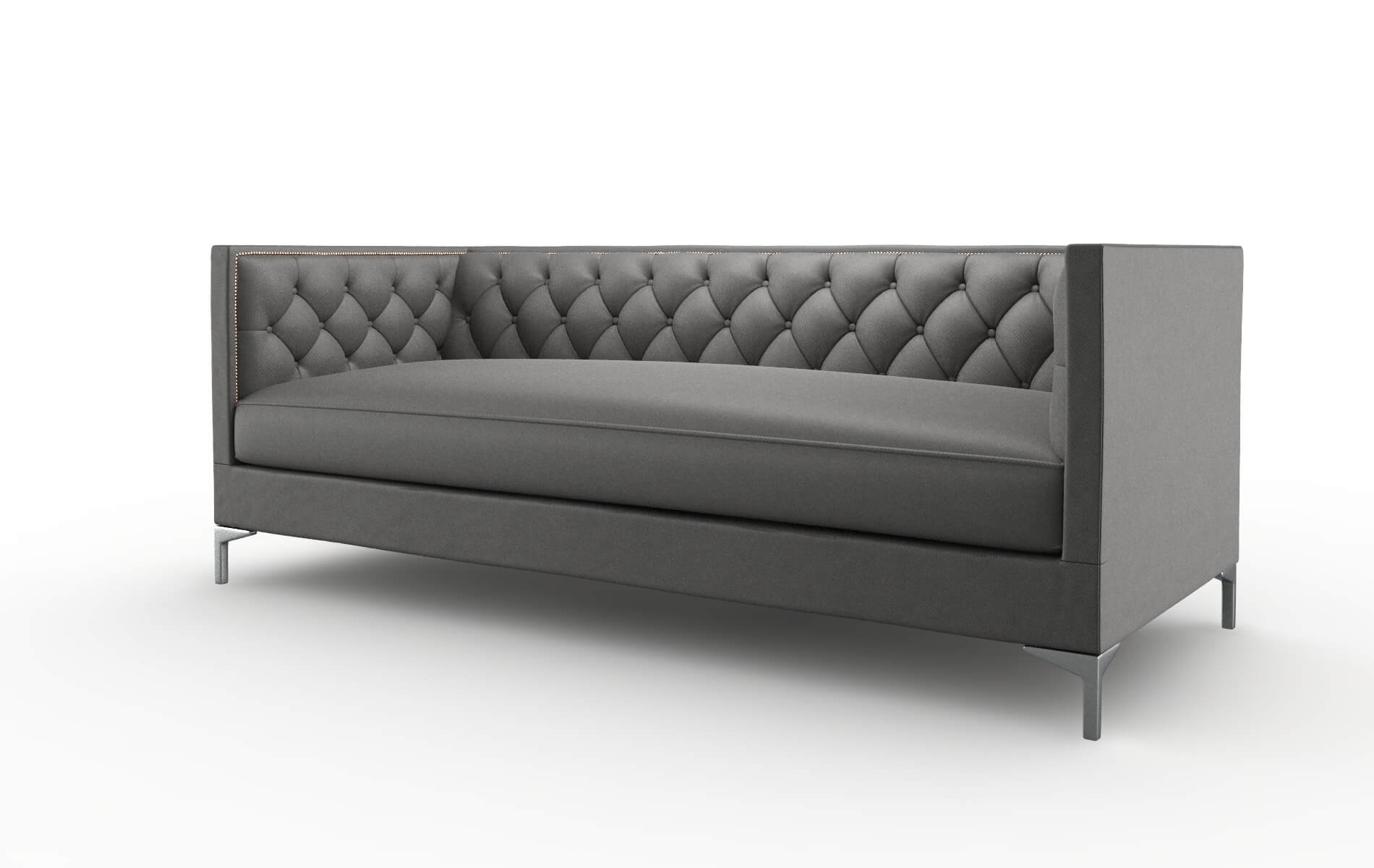 Gosford Rocket Charcoal Sofa metal legs 4