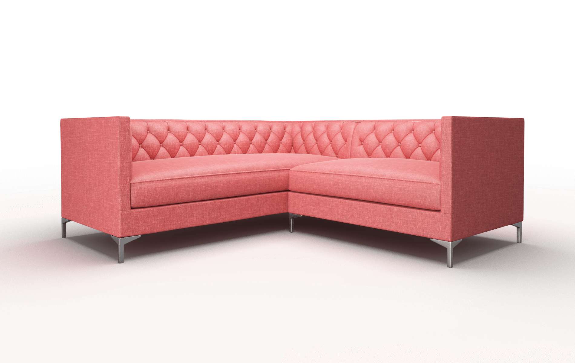 Gosford Royale Berry Sectional metal legs