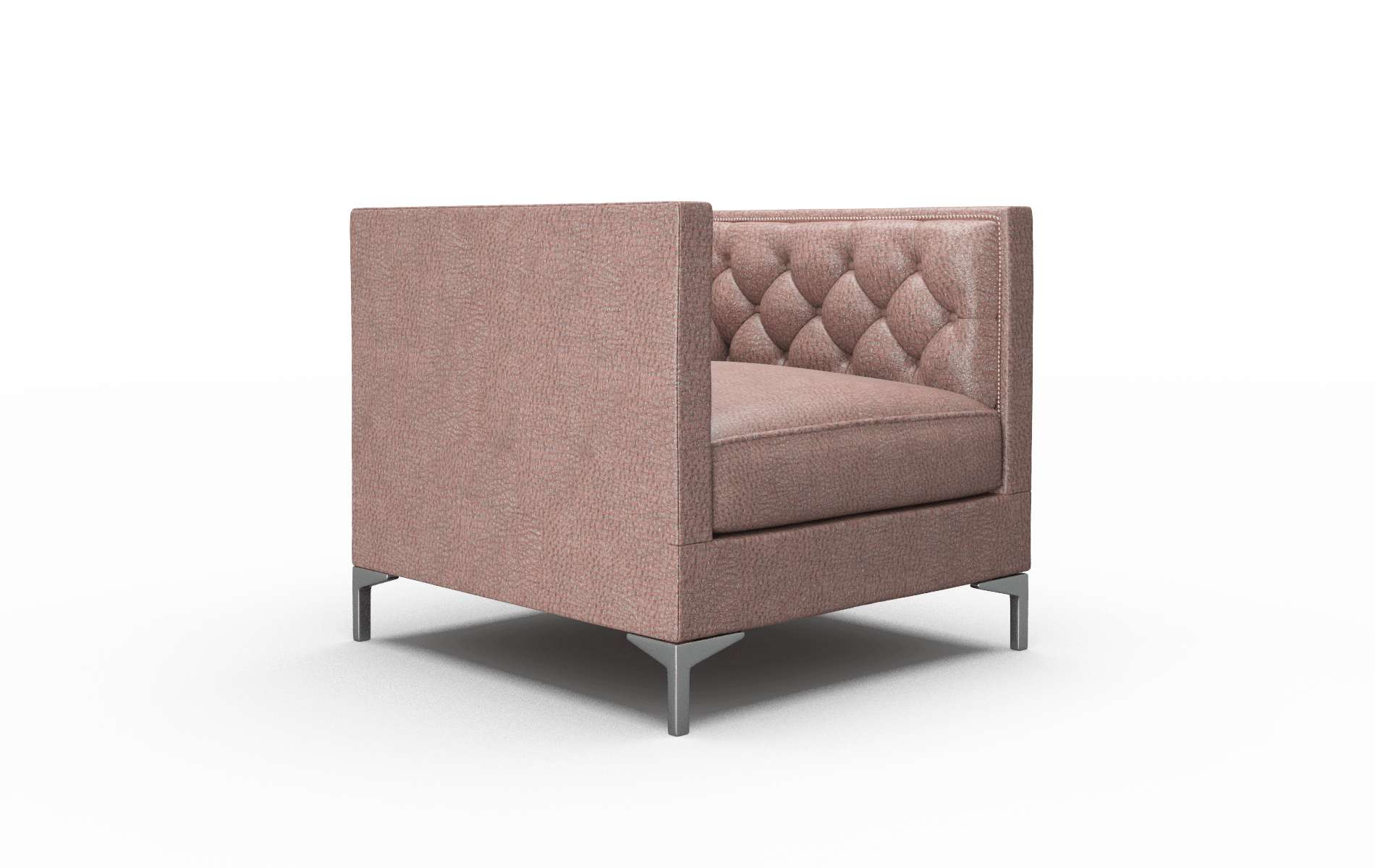 Gosford Royale Mocha Chair metal legs 2