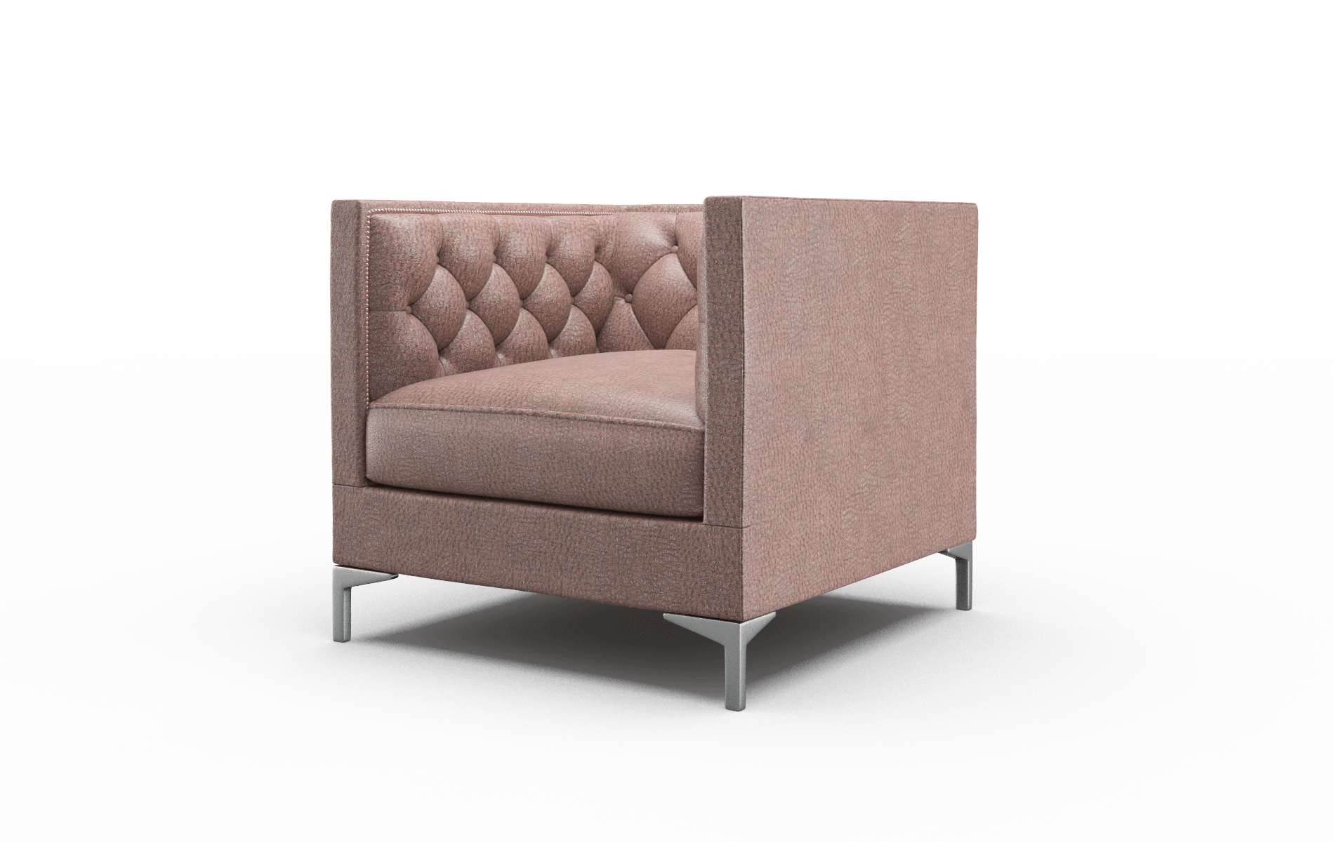 Gosford Royale Mocha Chair metal legs 4