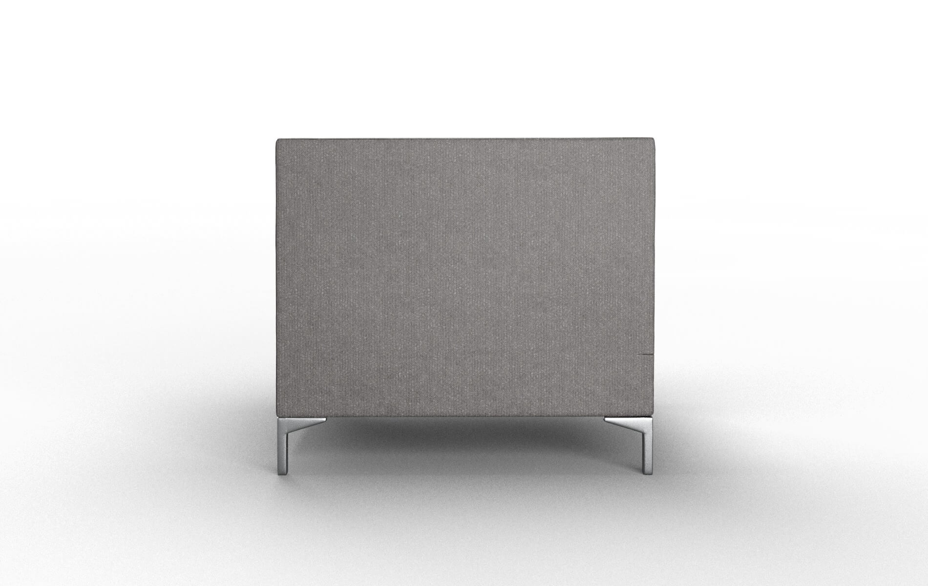 Gosford Sasha Grey Chair metal legs 3