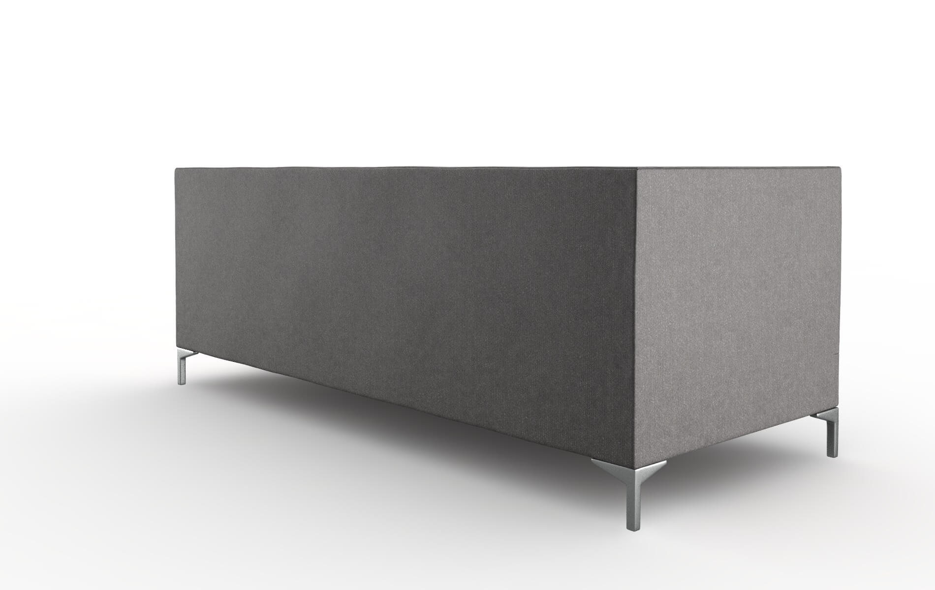 Gosford Sasha Grey Sofa metal legs 5