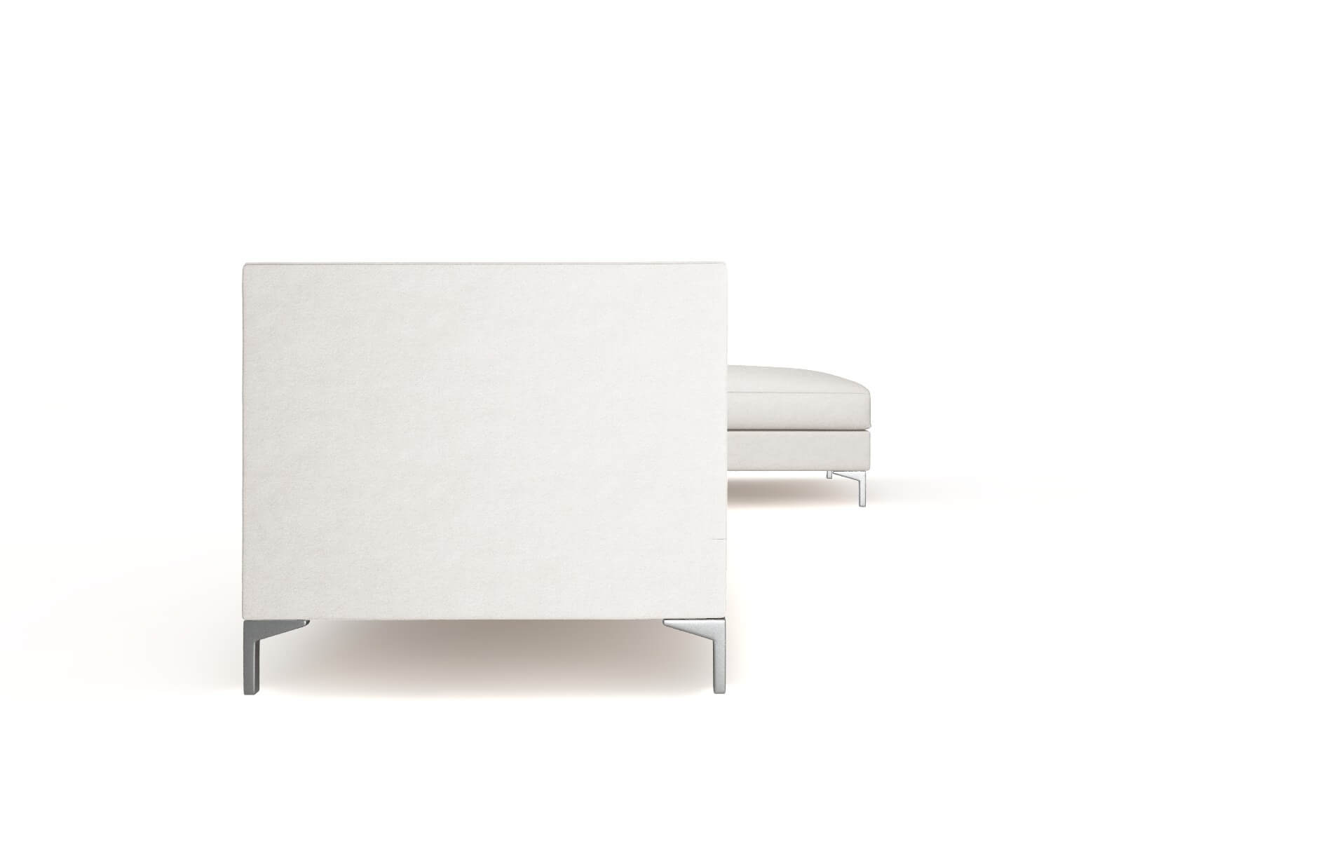 Gosford Suave Dove Panel metal legs 3