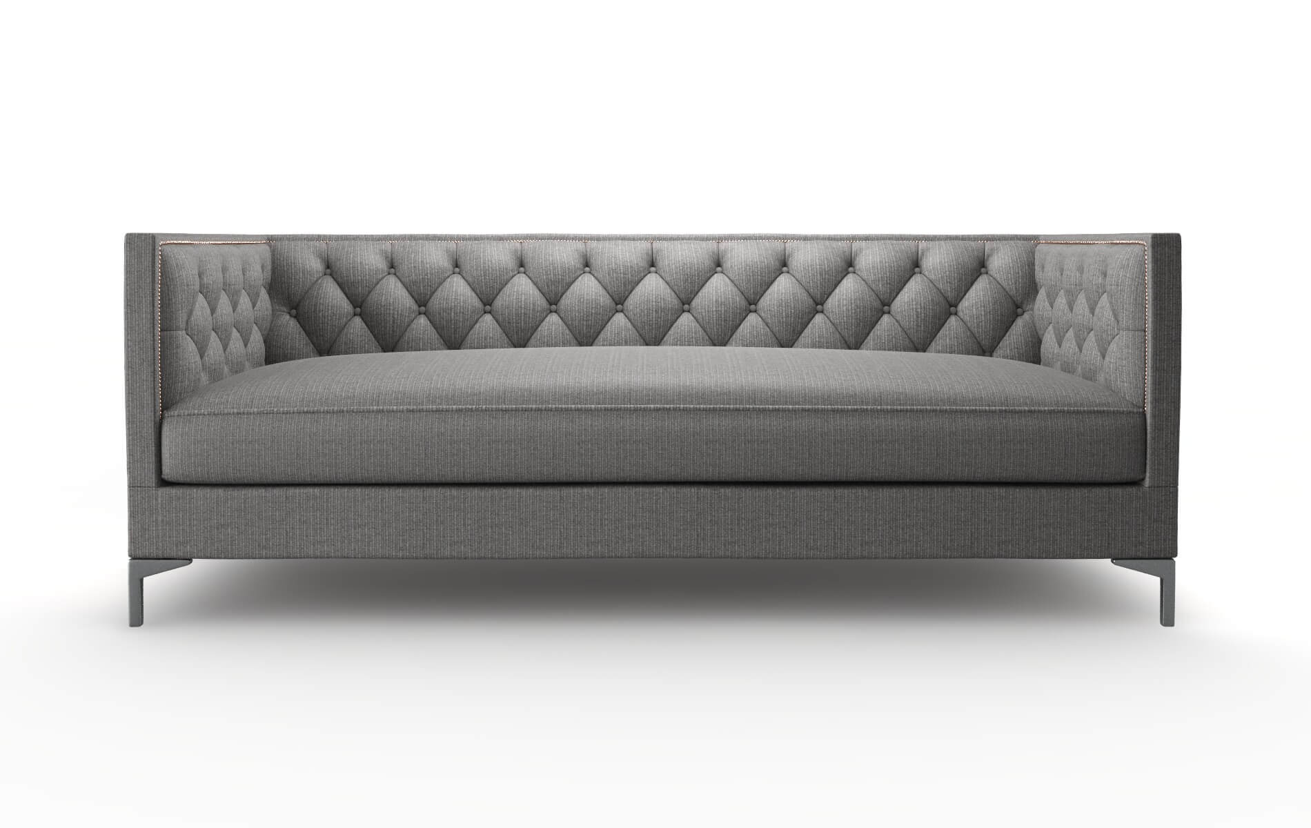 Gosford Terrain Oatmeal Sofa metal legs 1