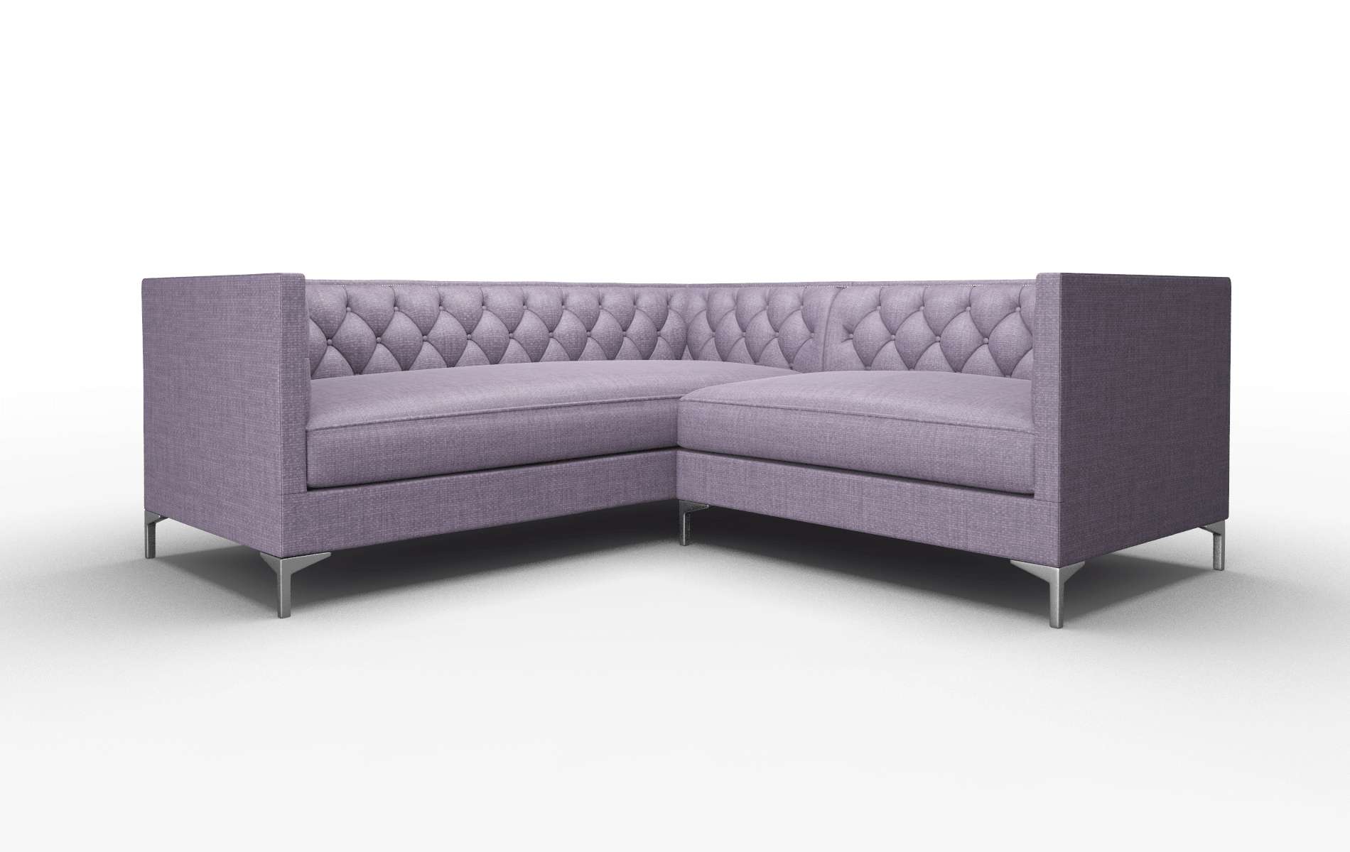 Gosford Tess blackberry Sectional Metal Legs  1