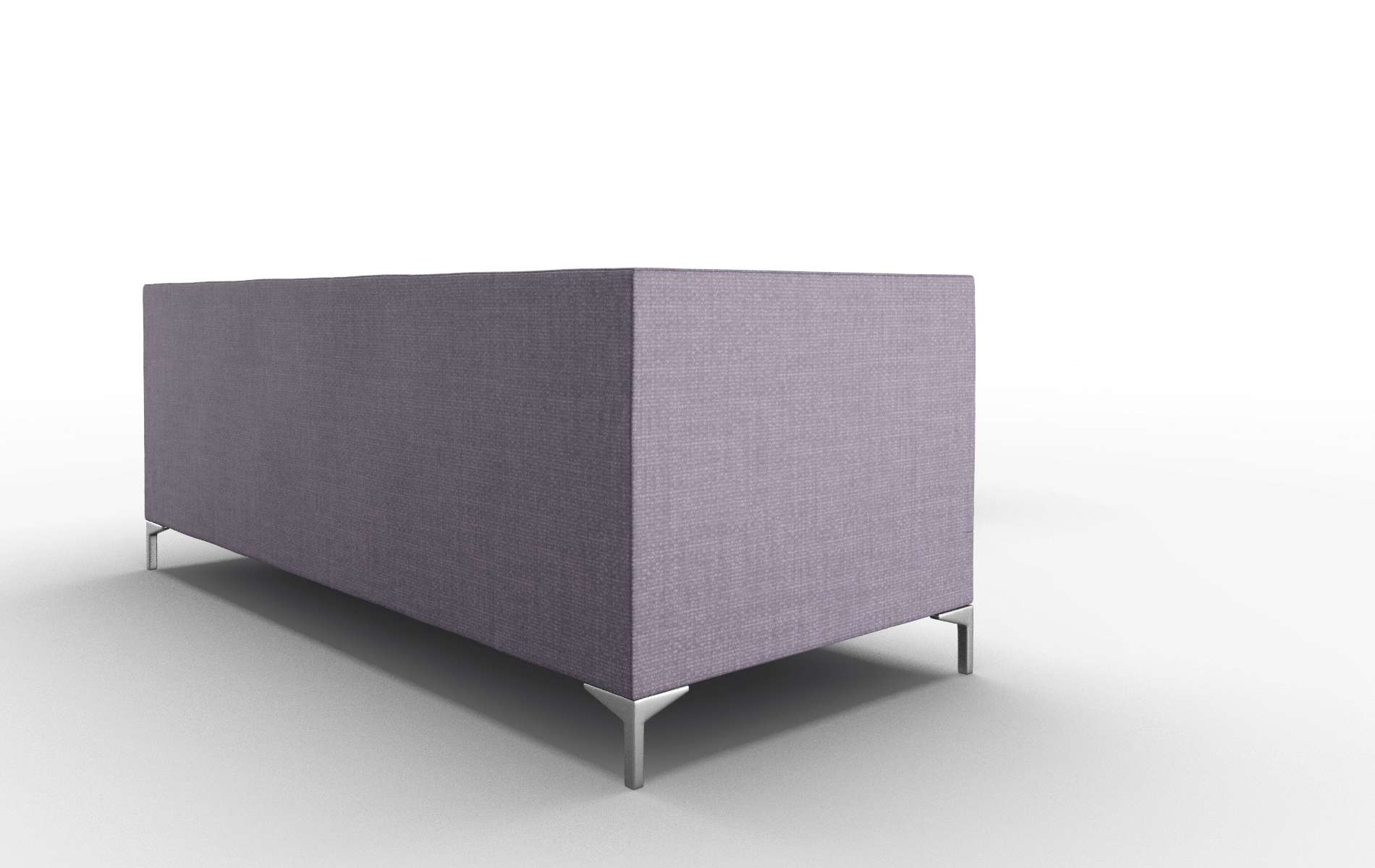 Gosford Tess Blackberry Sectional metal legs 3