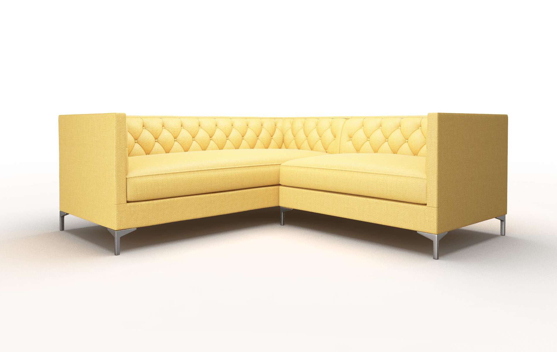 Gosford Tess turmeric Sectional Metal Legs  1