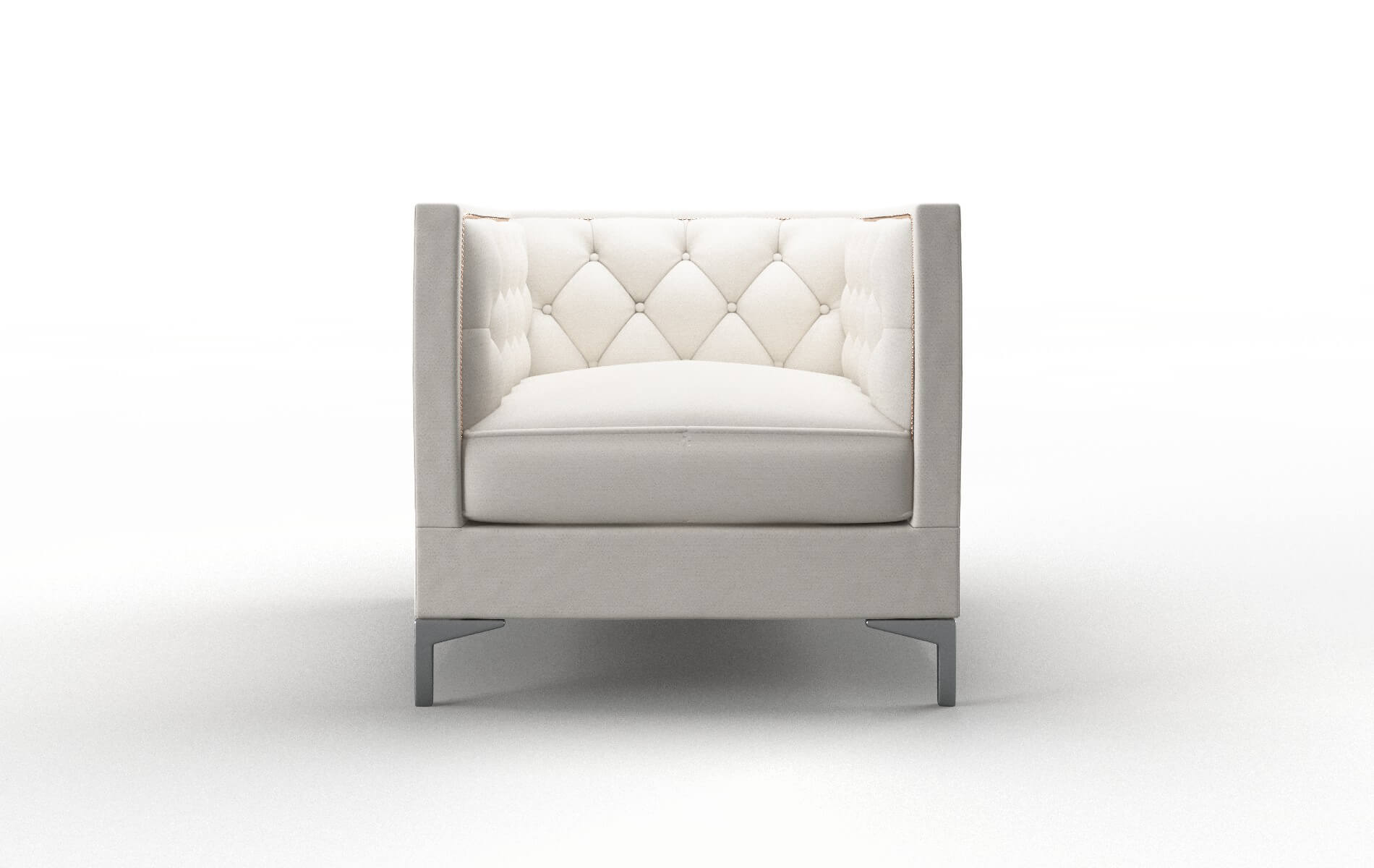 Gosford Venice eggshell Chair Metal Legs  1