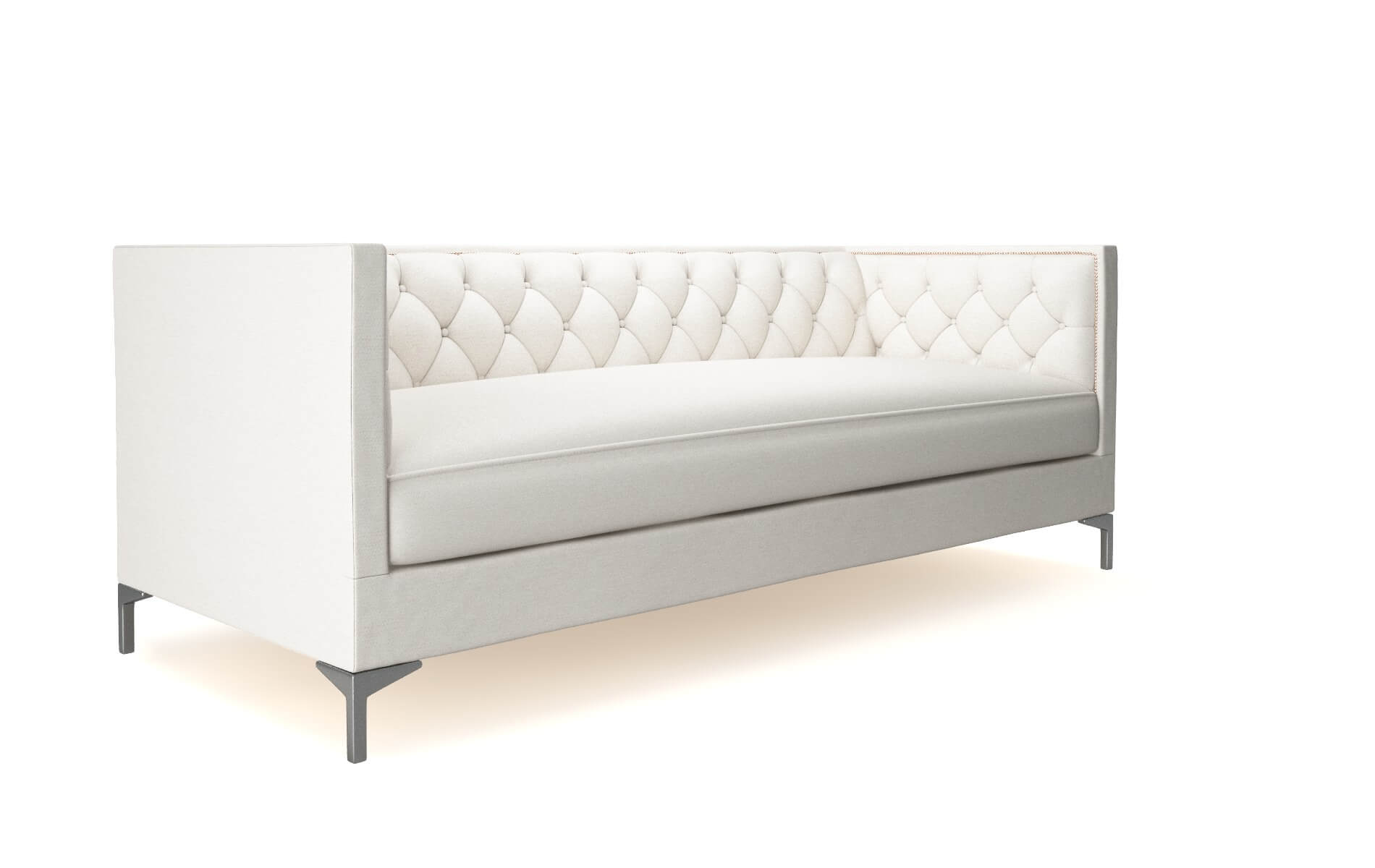 Gosford Venice Eggshell Sofa metal legs 2