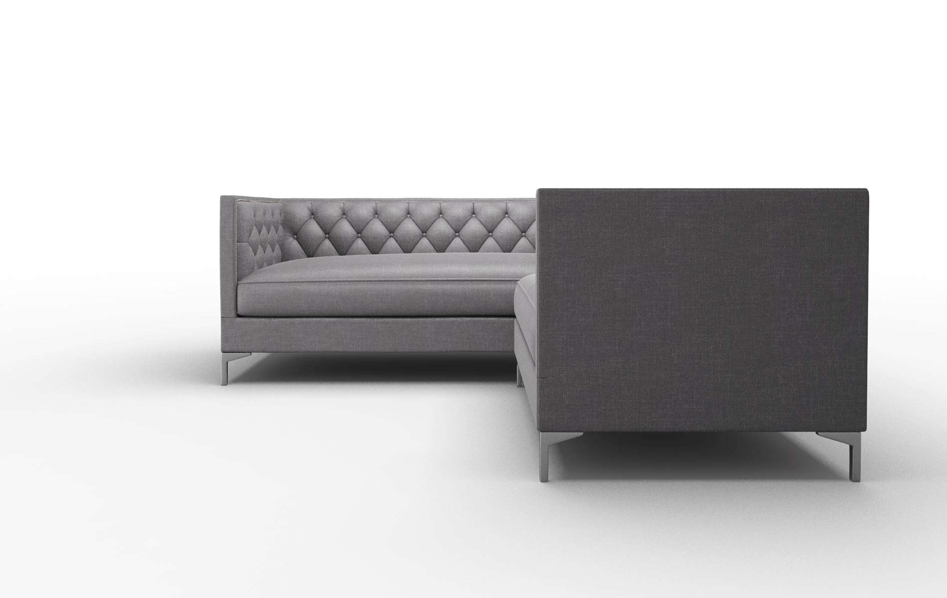 Gosford Venus Onyx Sectional metal legs 5