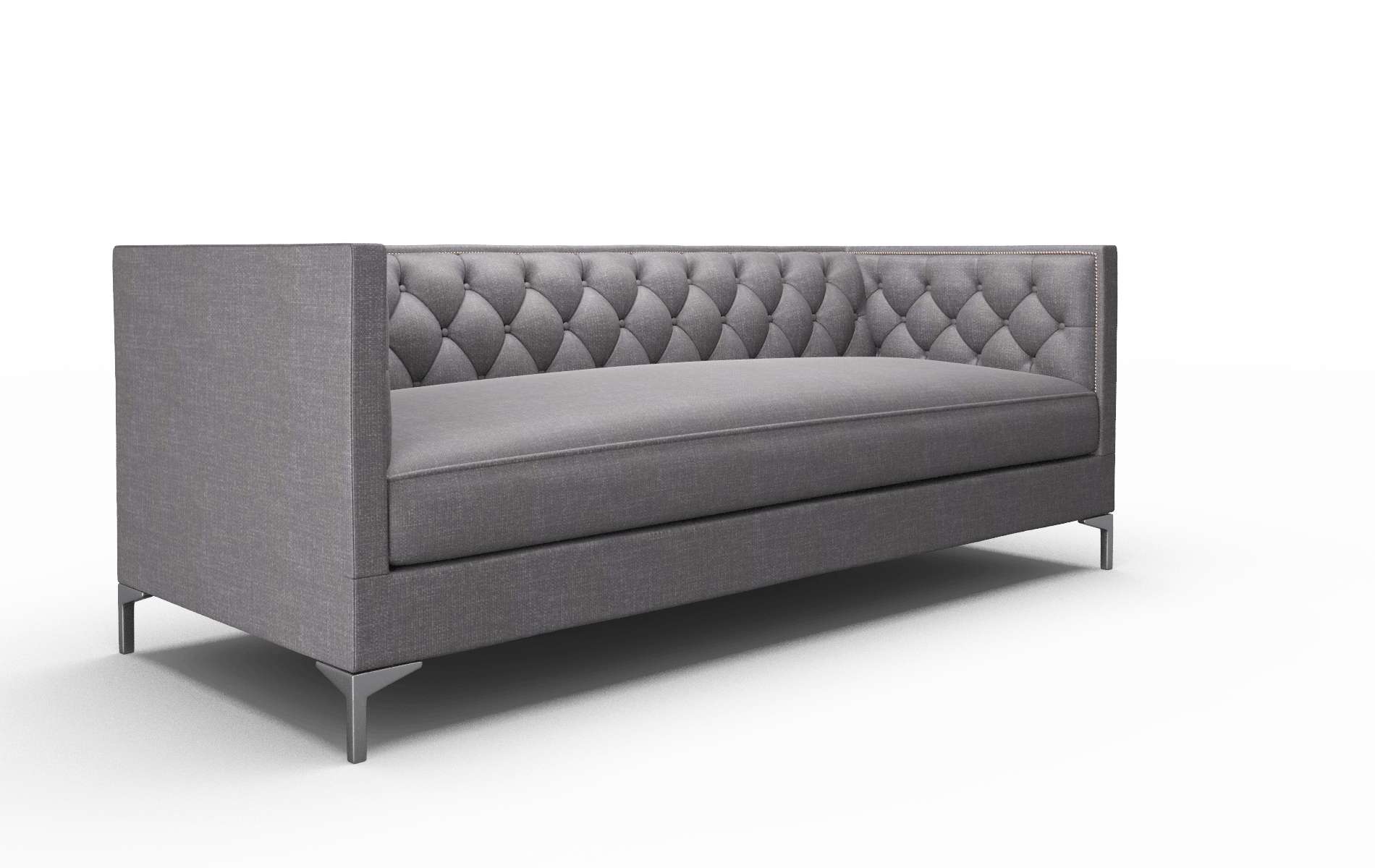 Gosford Venus Onyx Sofa metal legs 2