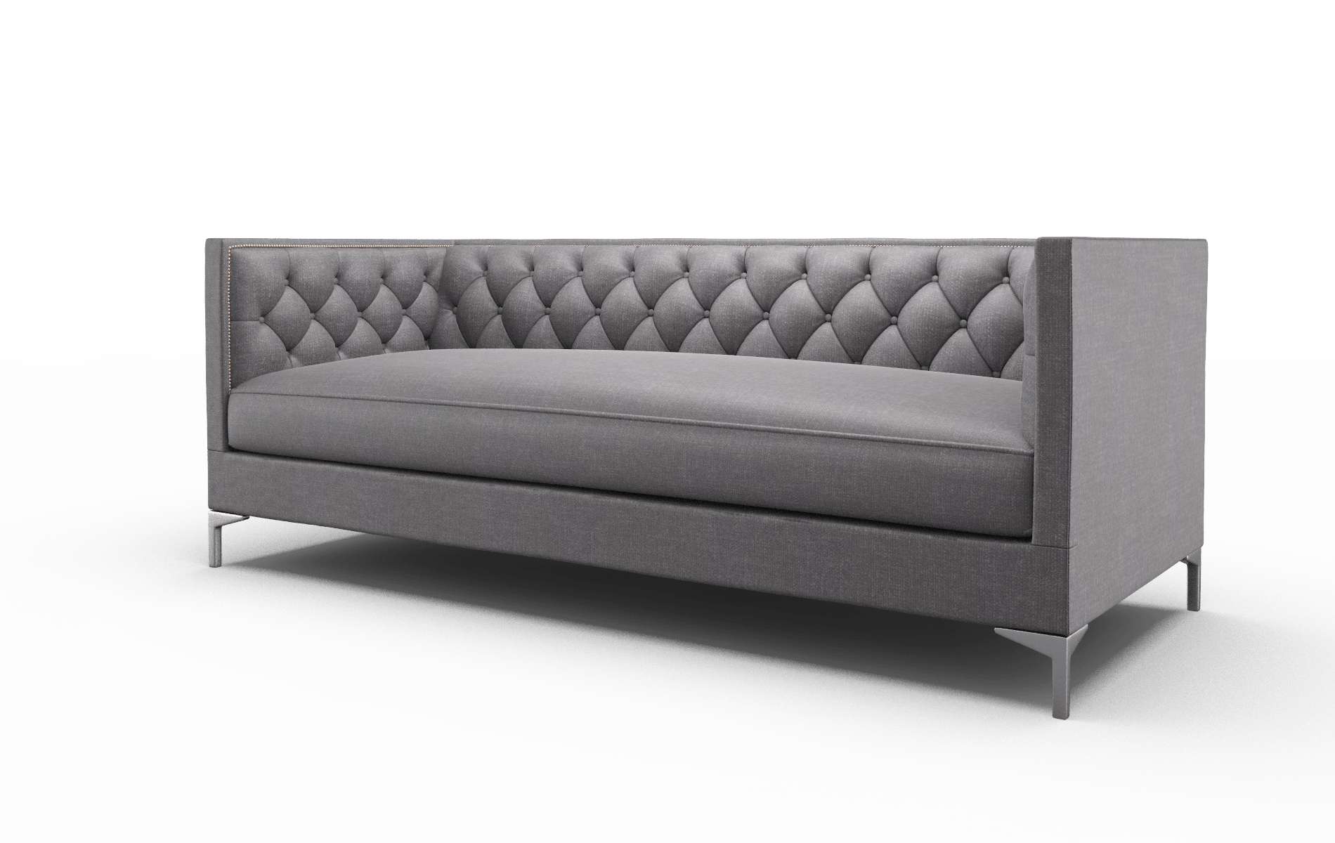 Gosford Venus Onyx Sofa metal legs 4