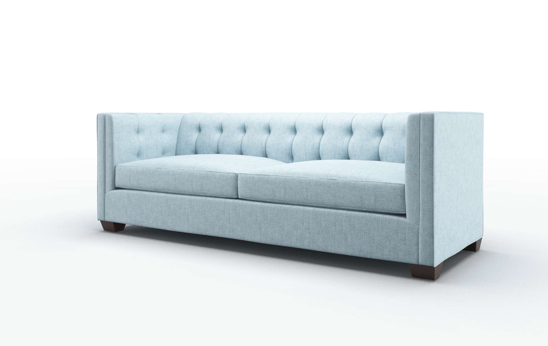Grant Atlas Turquoise Sofa espresso legs 4