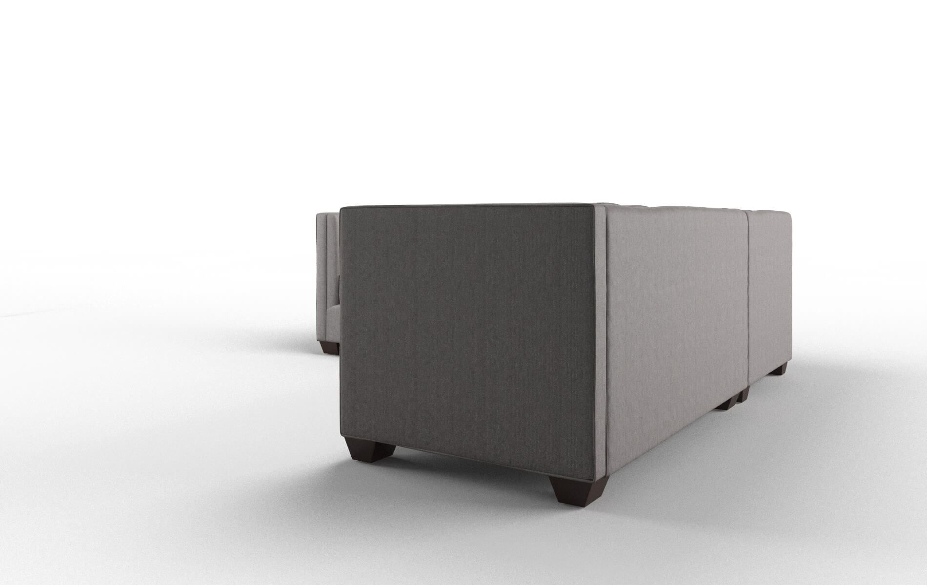 Grant Atlas_plz Silver Sectional espresso legs 4