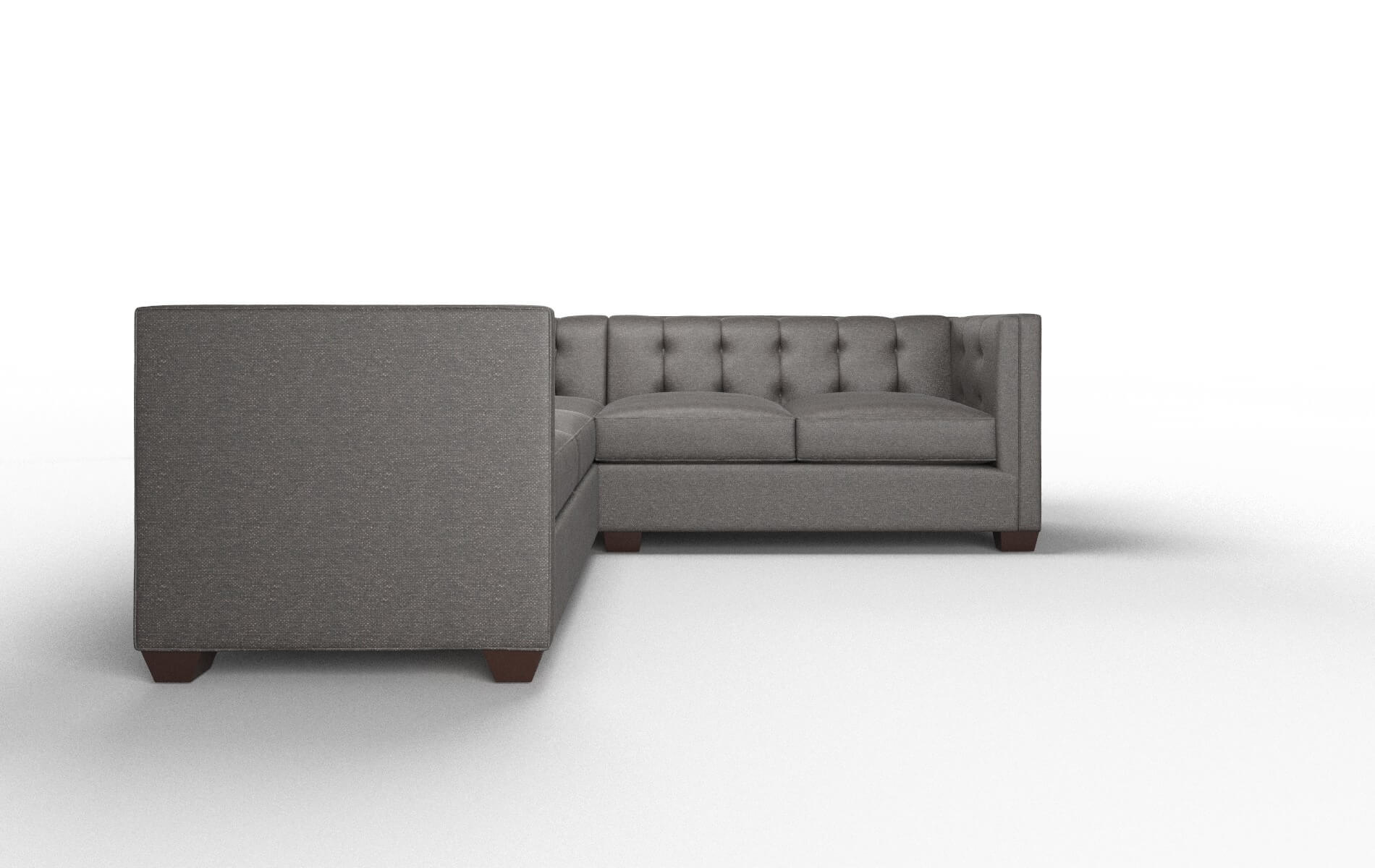 Grant Avenger Denim Sectional espresso legs 2