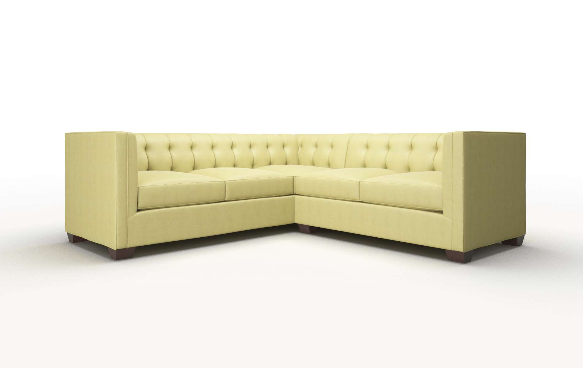 Grant Bella Apple Sectional espresso legs 1