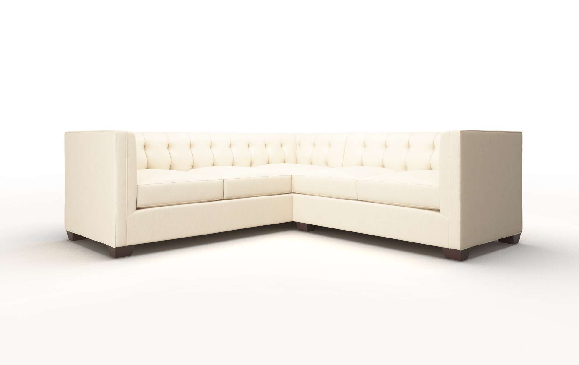 Grant Bella Buckwheat Sectional espresso legs 1