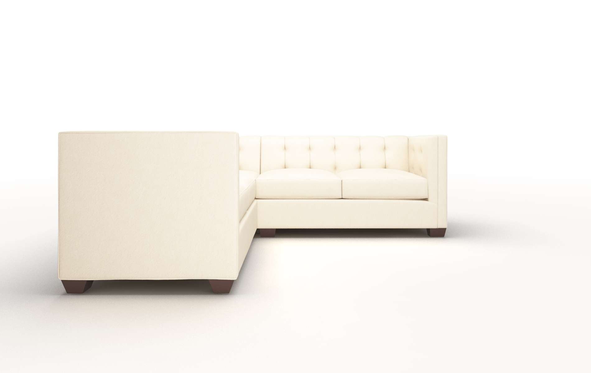 Grant Bella Buckwheat Sectional espresso legs 2