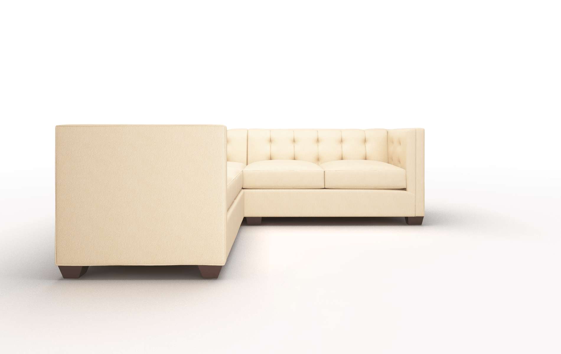 Grant Bella Coffee Sectional espresso legs 2