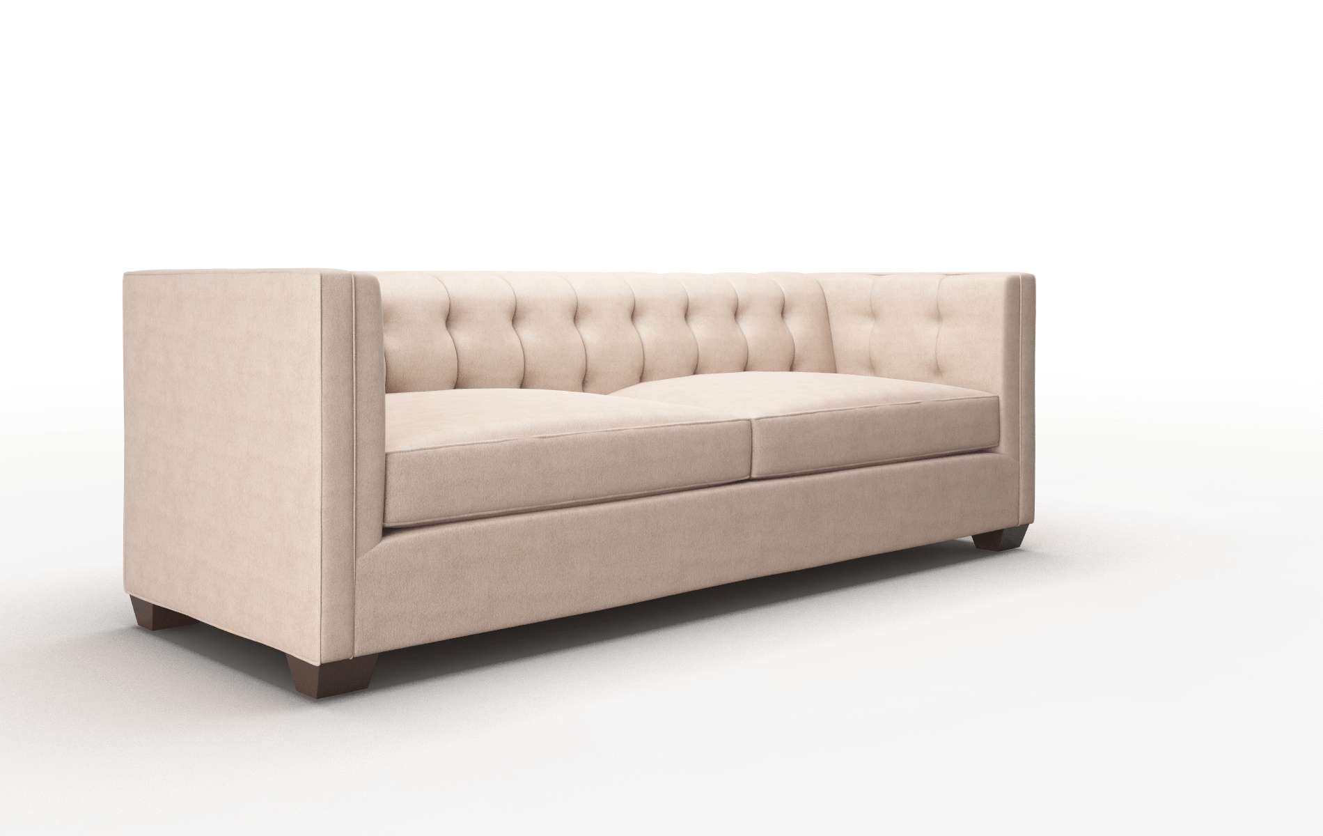 Grant Bella Pewter Sofa espresso legs 2