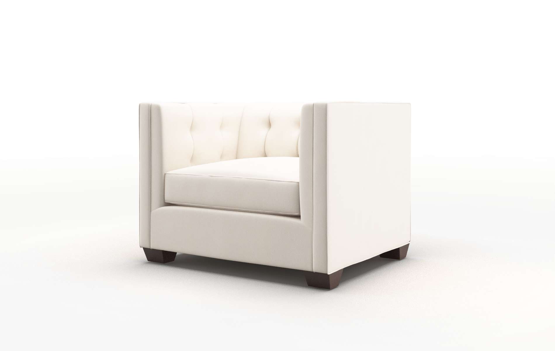 Grant Blanche Milky Chair espresso legs 4