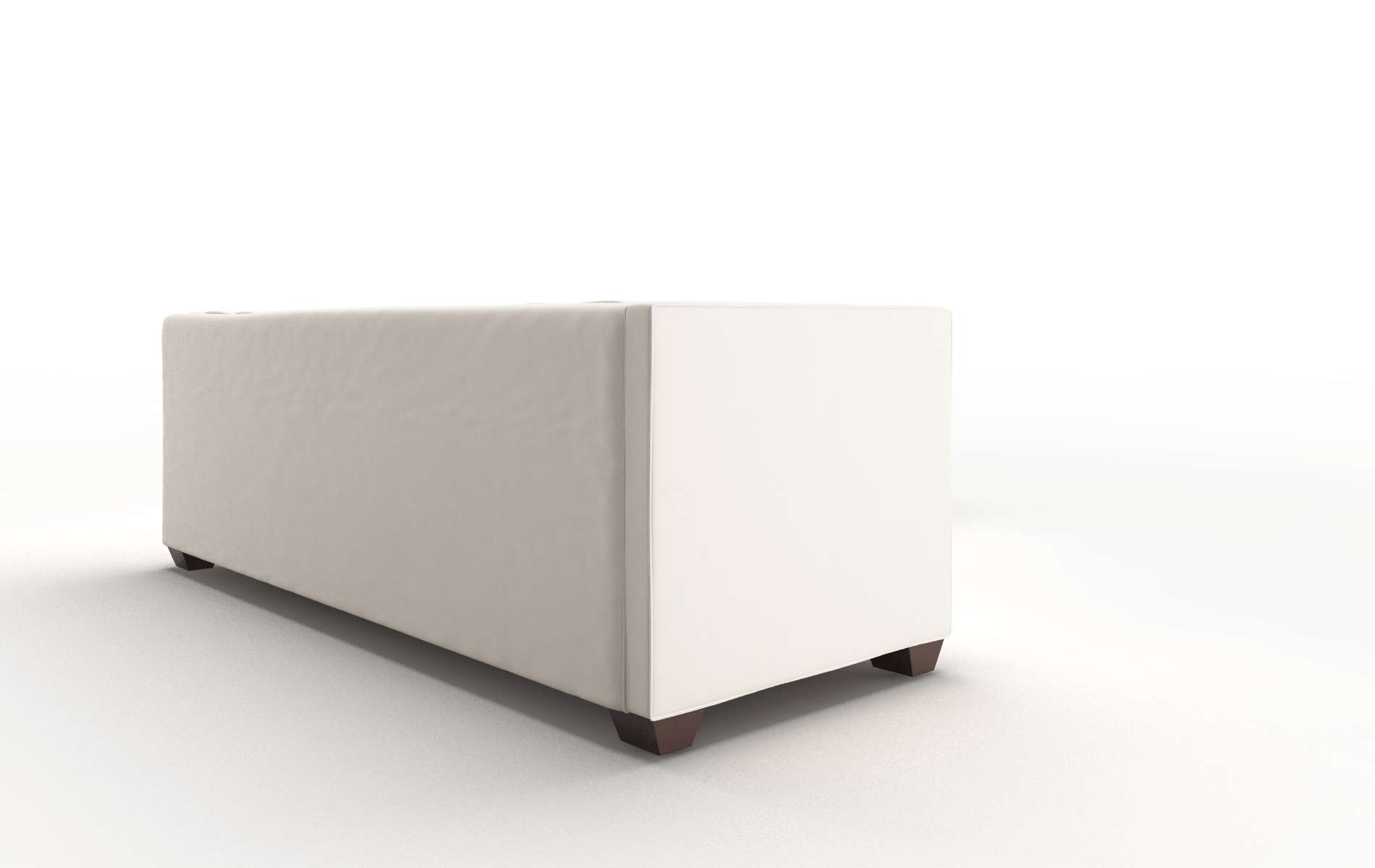 Grant Blanche Milky Sectional espresso legs 3