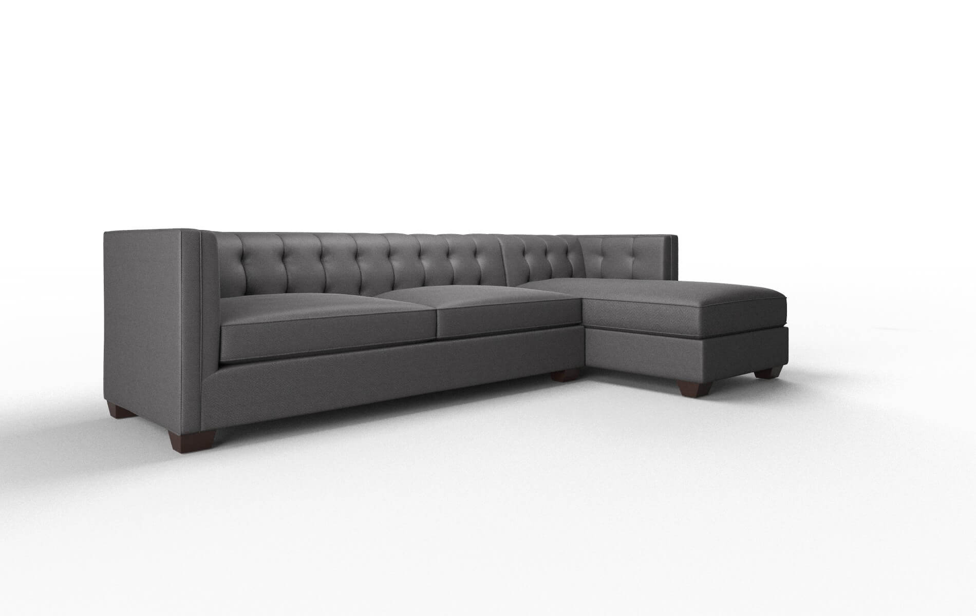 Grant Catalina Charcoal Panel espresso legs 2