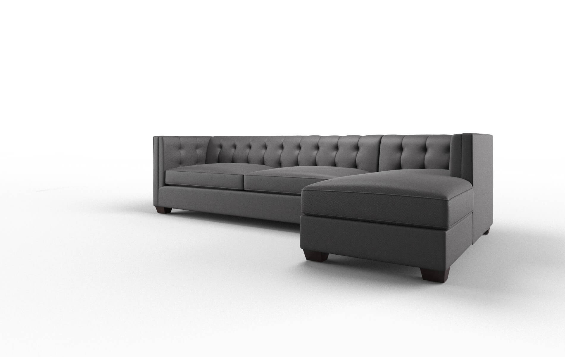 Grant Catalina Charcoal Panel espresso legs 4