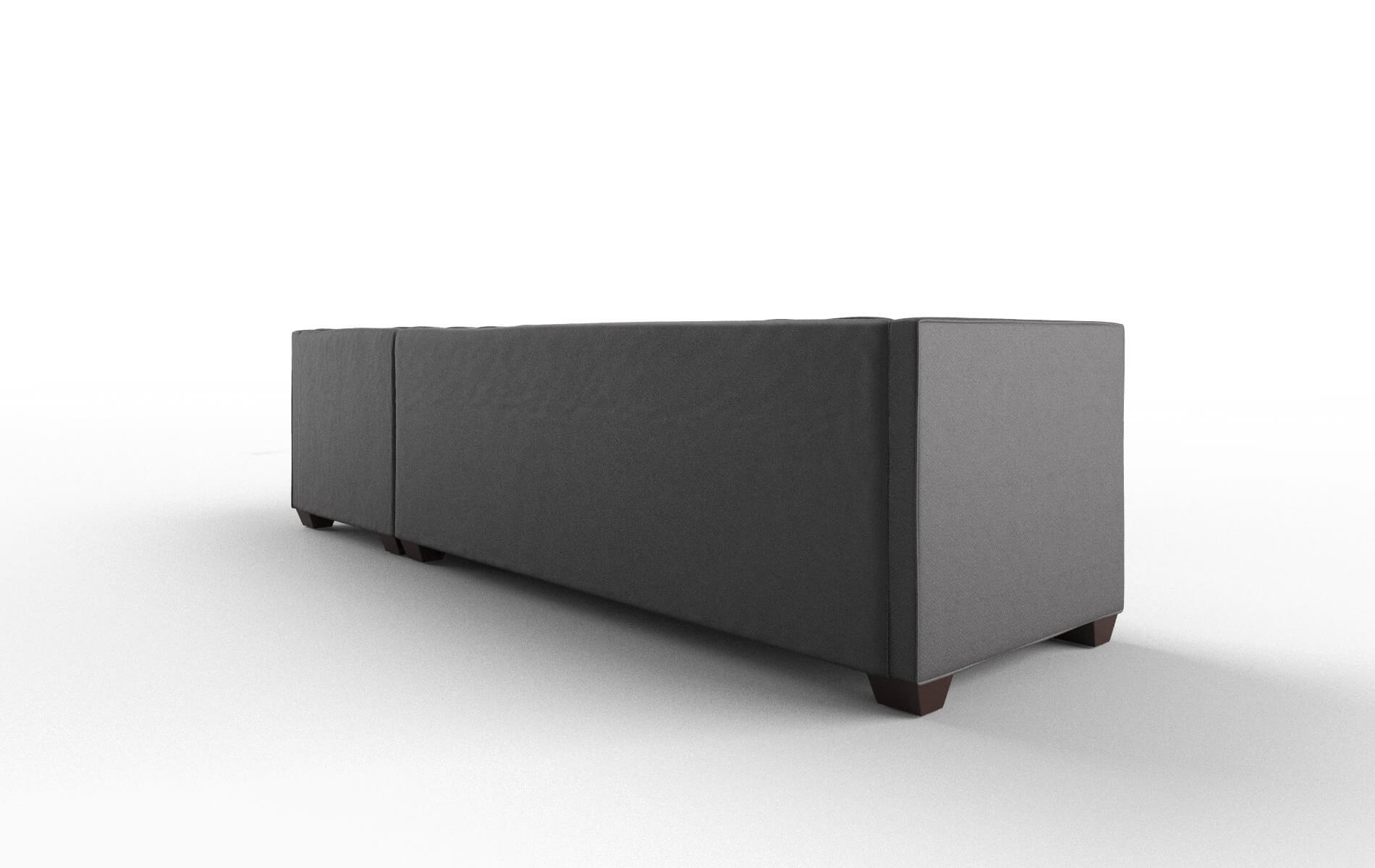 Grant Catalina Charcoal Panel espresso legs 5