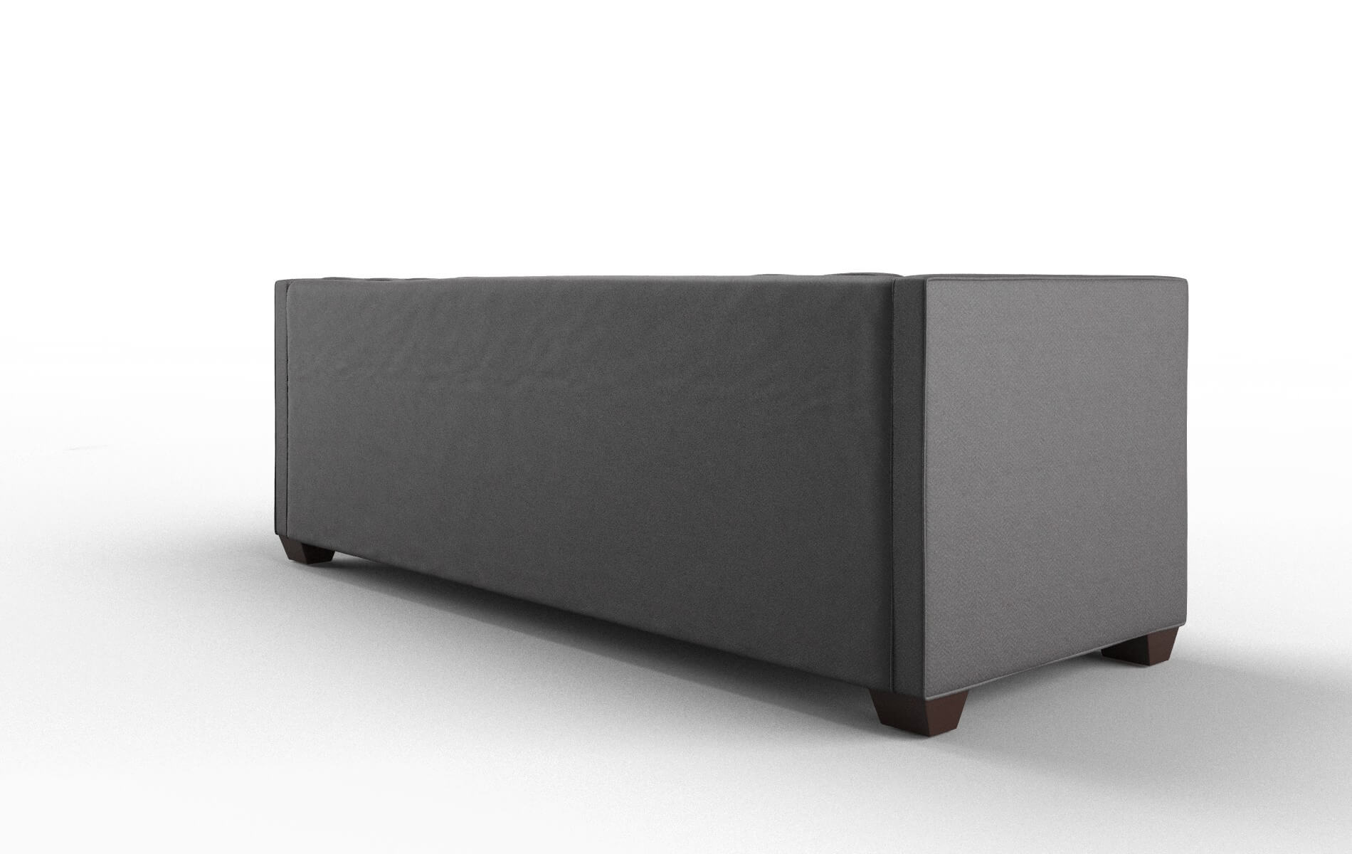 Grant Catalina Charcoal Sofa espresso legs 5