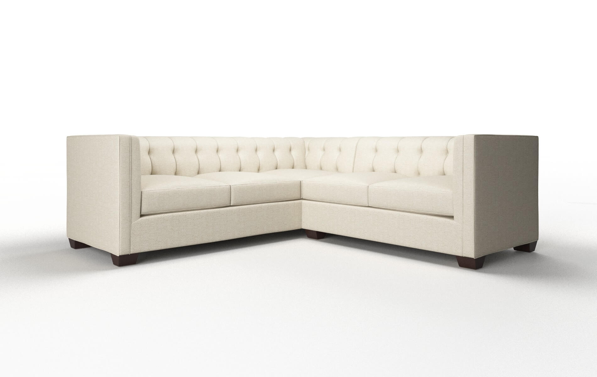 Grant Catalina Wheat Sectional espresso legs 1