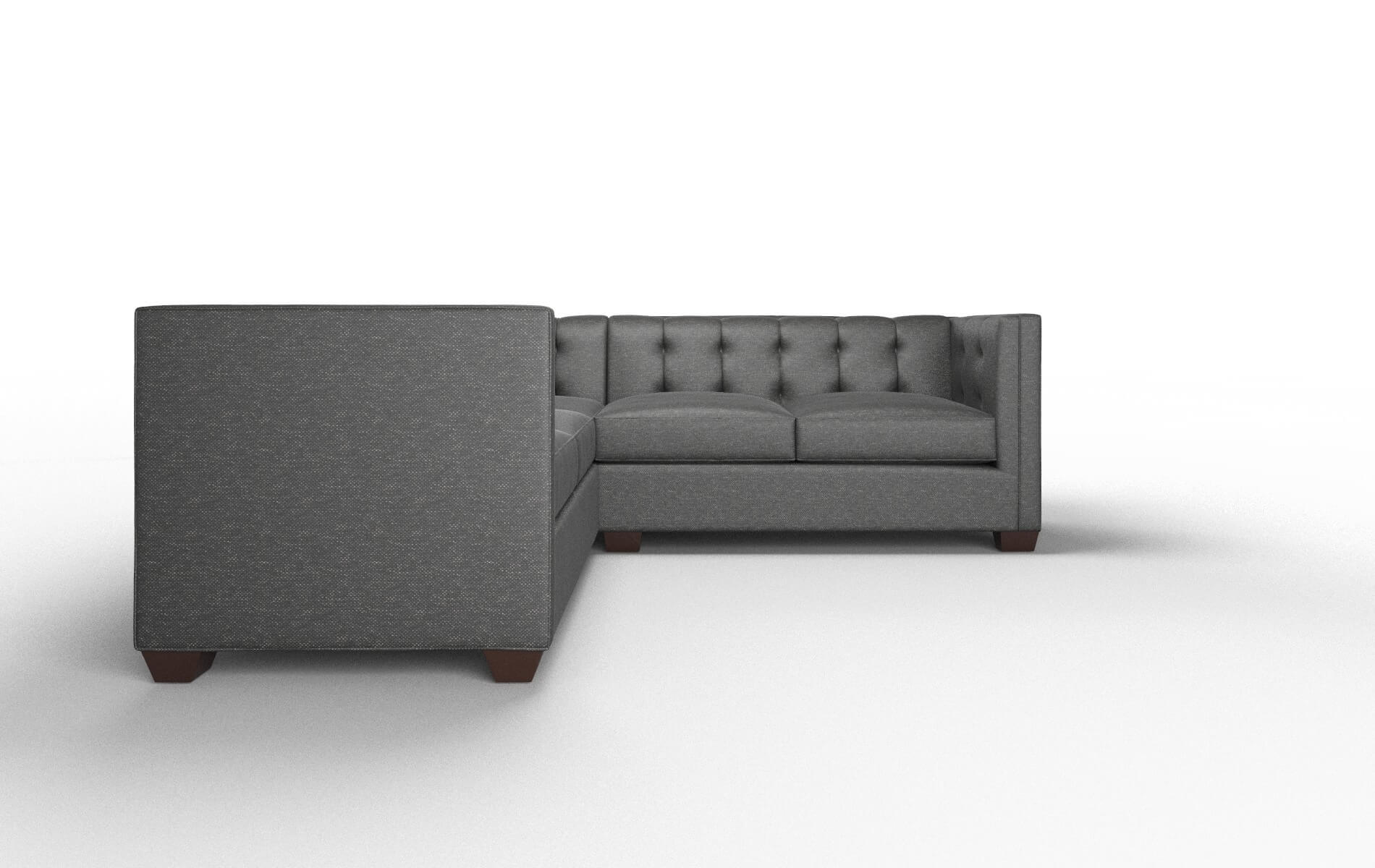 Grant Chance Denim Sectional espresso legs 2