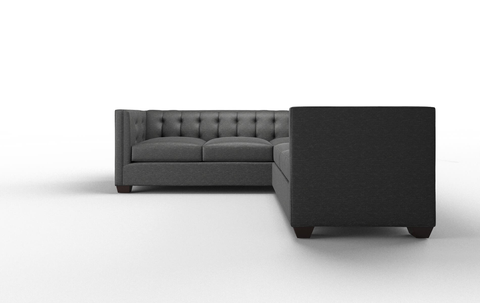 Grant Chance Denim Sectional espresso legs 5