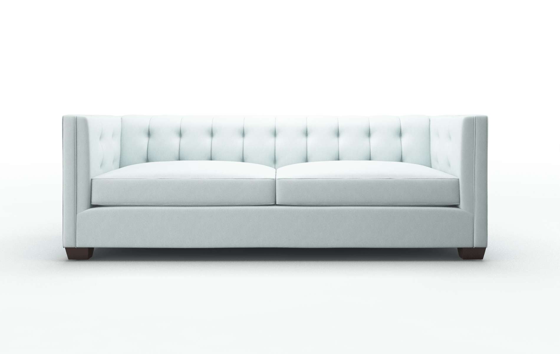 Grant Clyde Cornflower Sofa espresso legs