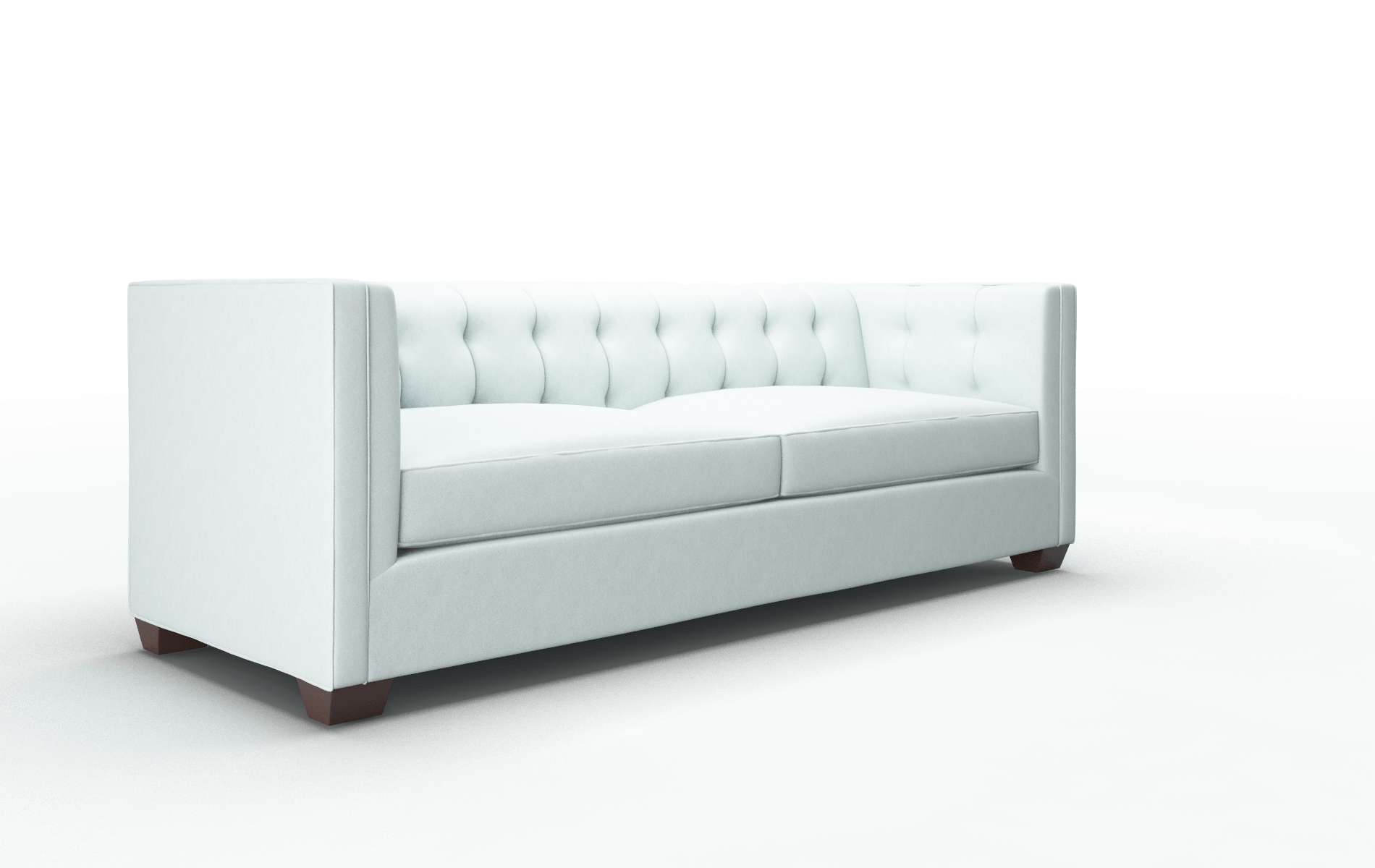 Grant Clyde Cornflower Sofa espresso legs 2