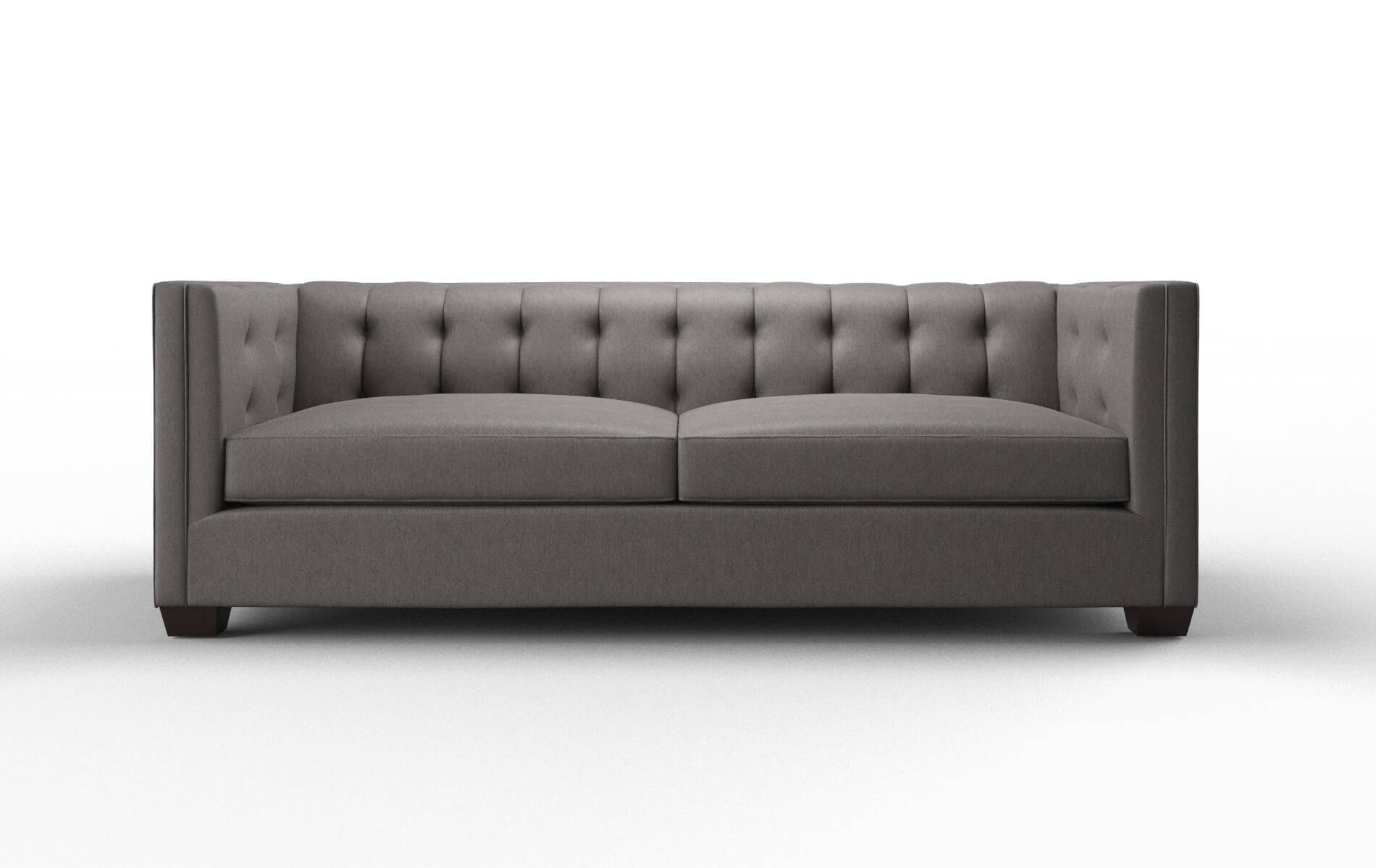 Grant Cosmo Charcoal Sofa espresso legs 1