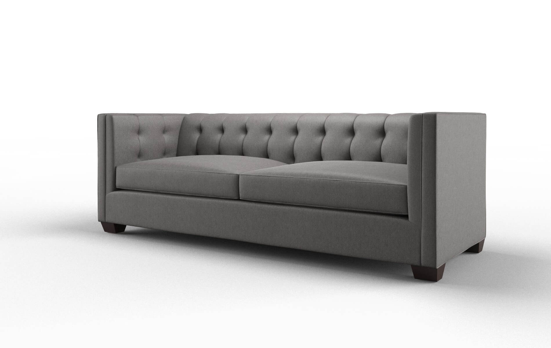 Grant Cosmo Charcoal Sofa espresso legs 4