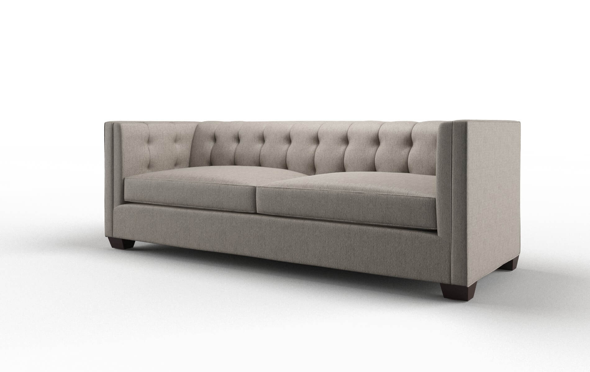 Grant Cosmo Taupe Sofa espresso legs 4