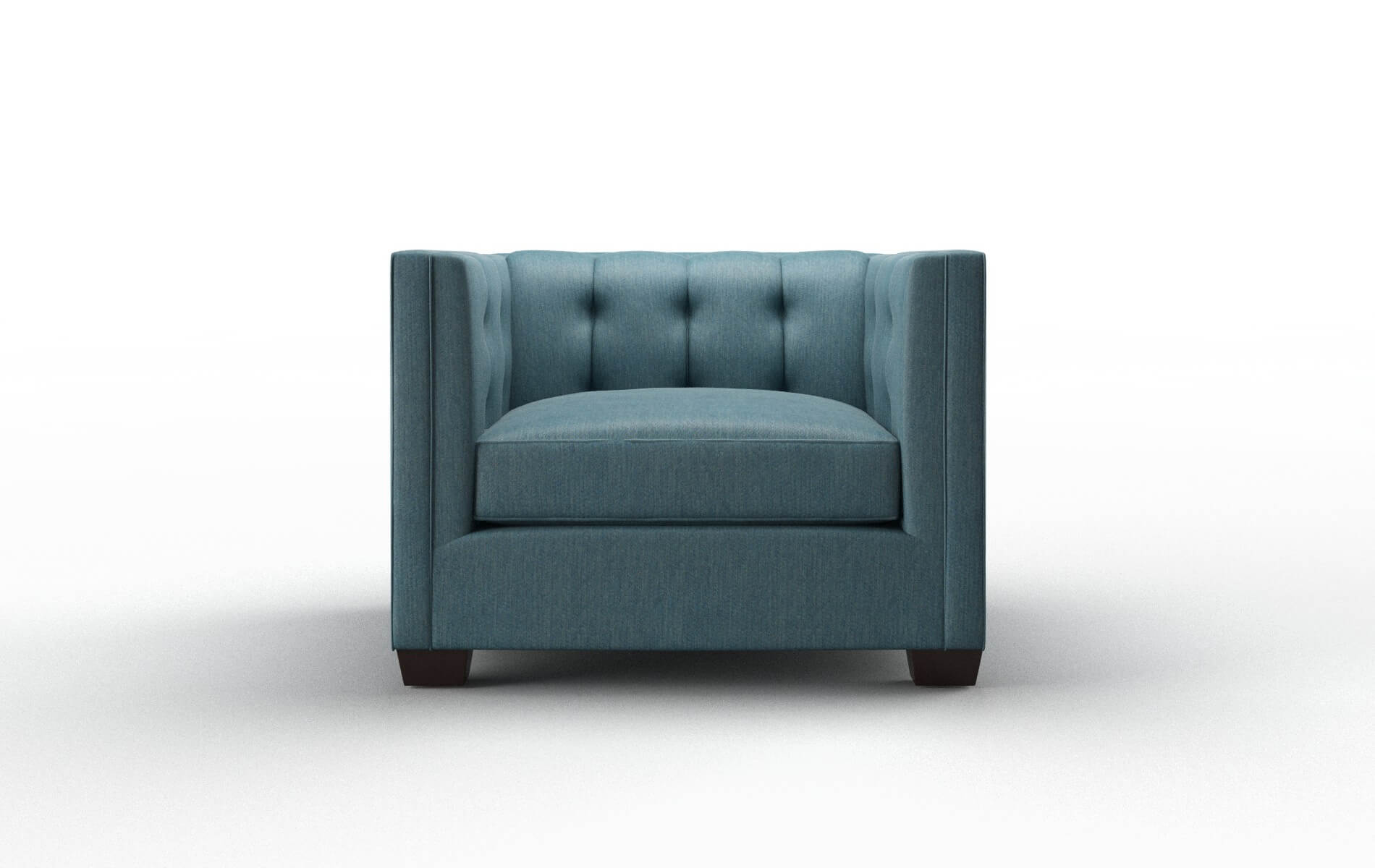 Grant Cosmo Teal Chair espresso legs 1