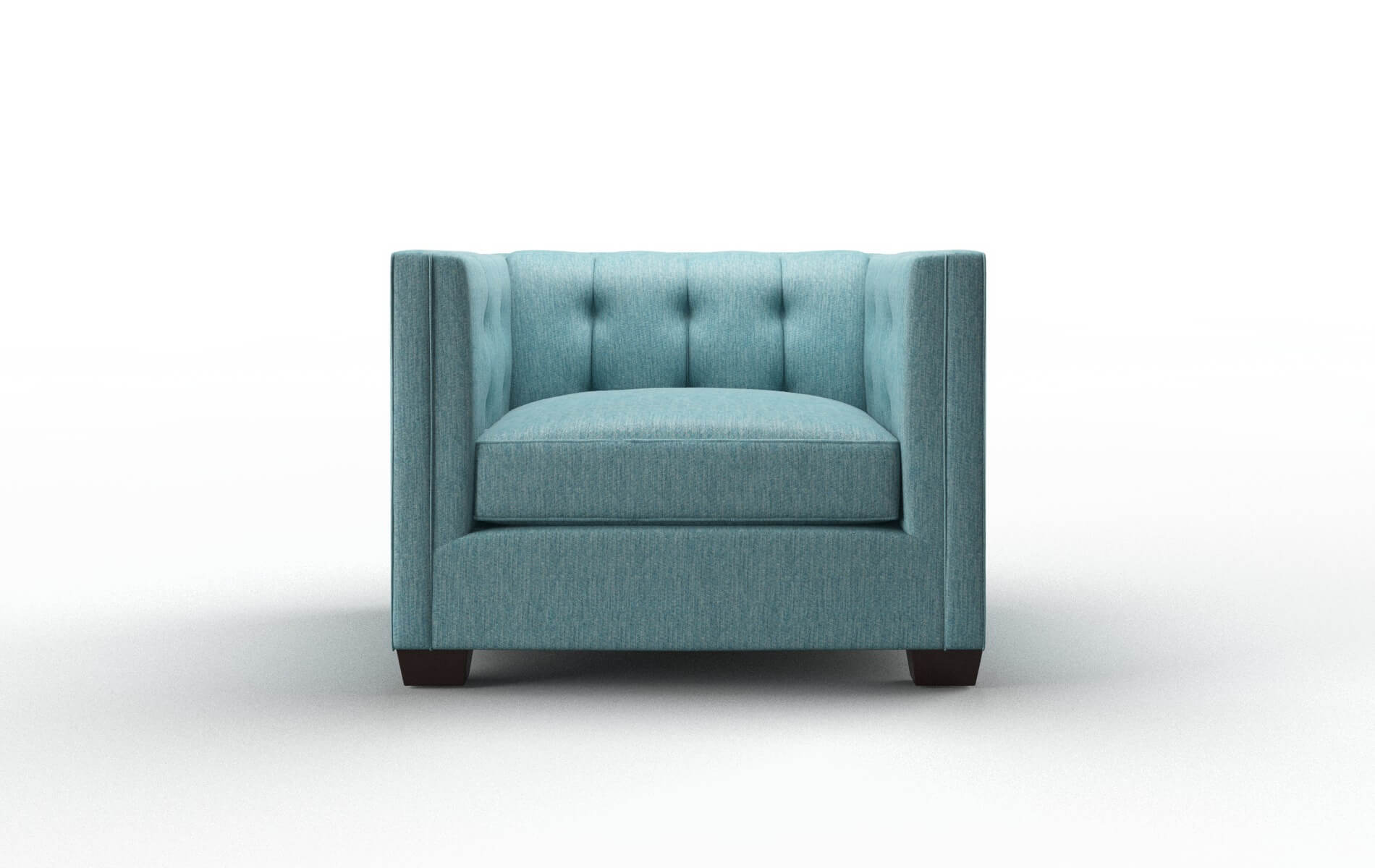 Grant Cosmo Turquoise Chair espresso legs 1