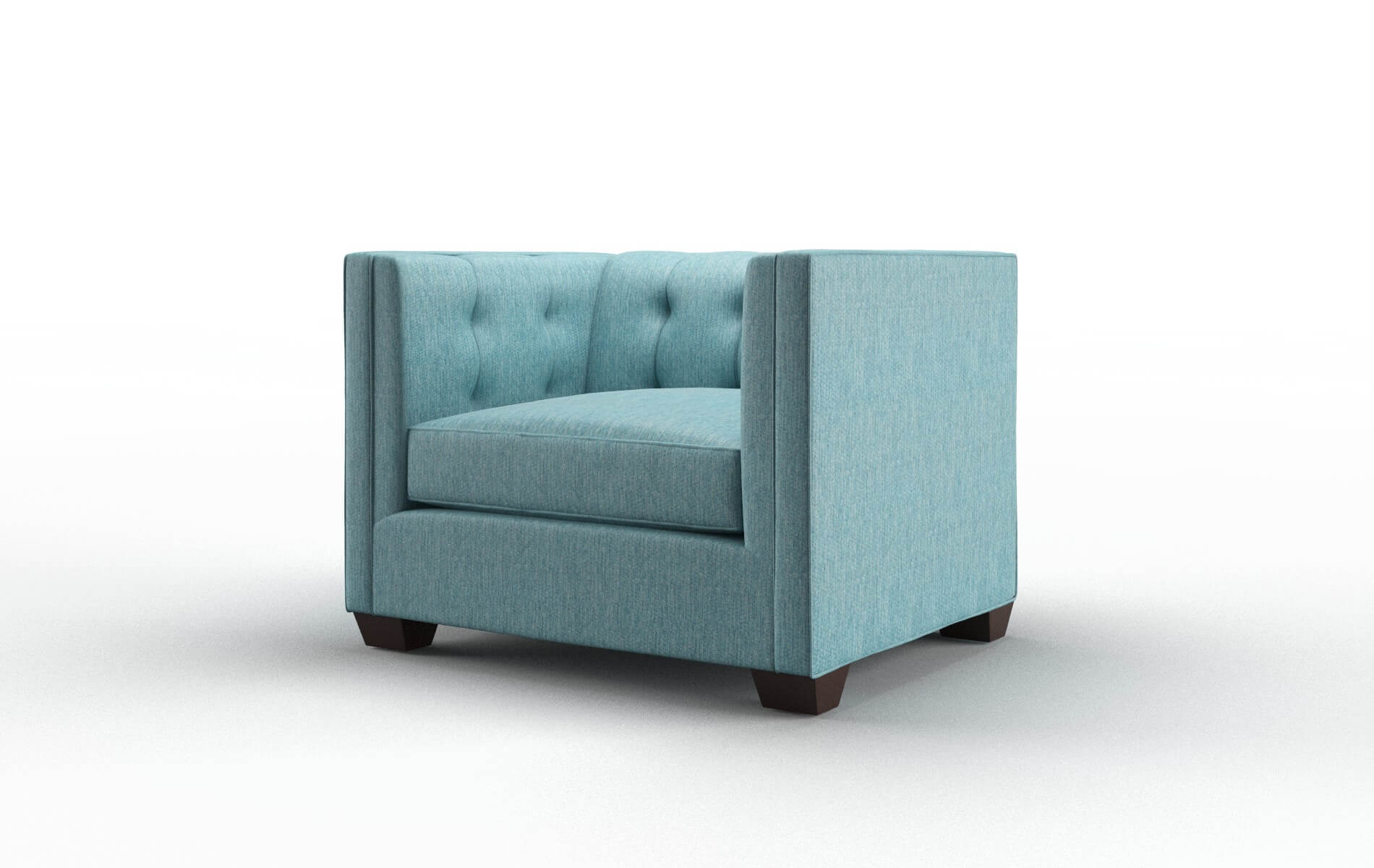 Grant Cosmo Turquoise Chair espresso legs 4