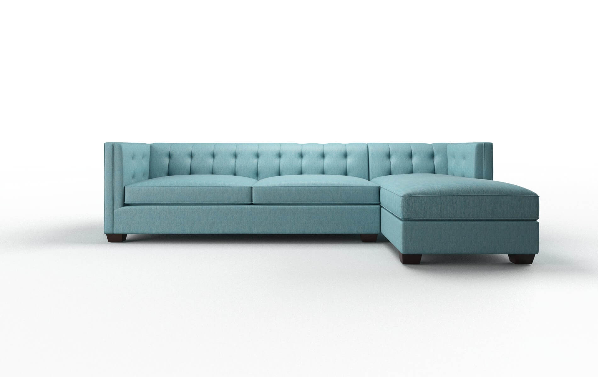 Grant Cosmo Turquoise Panel espresso legs 1