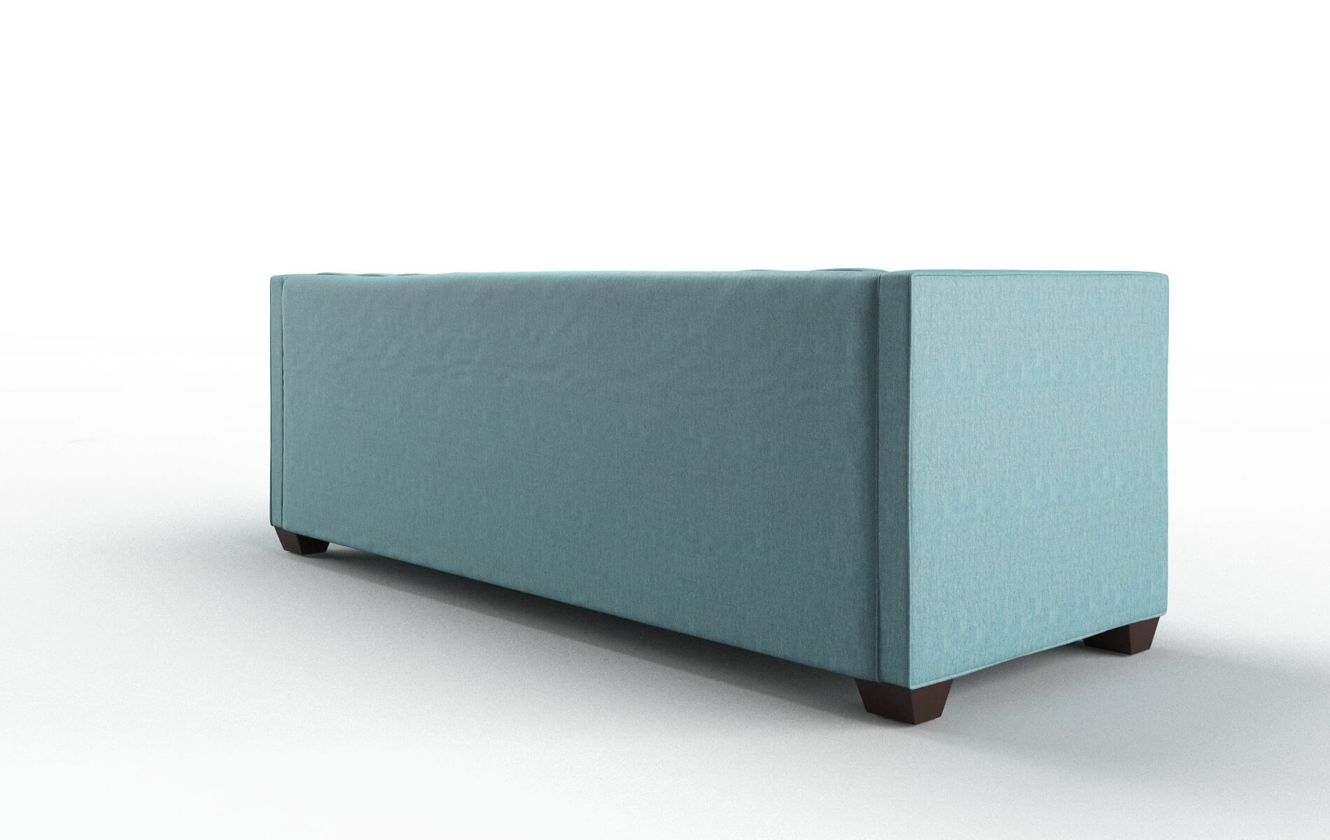 Grant Cosmo Turquoise Sofa espresso legs 5
