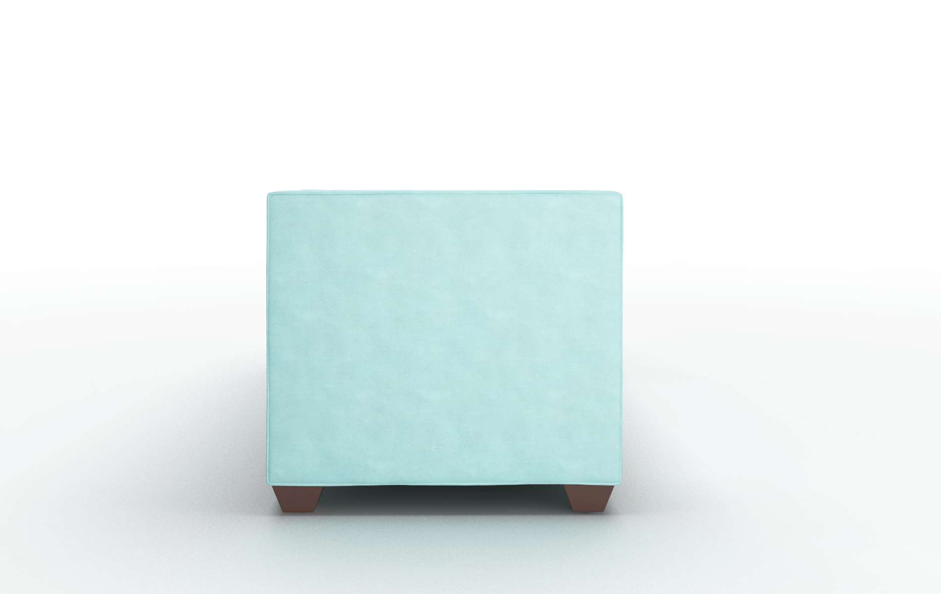Grant Curious Turquoise Sofa espresso legs 3